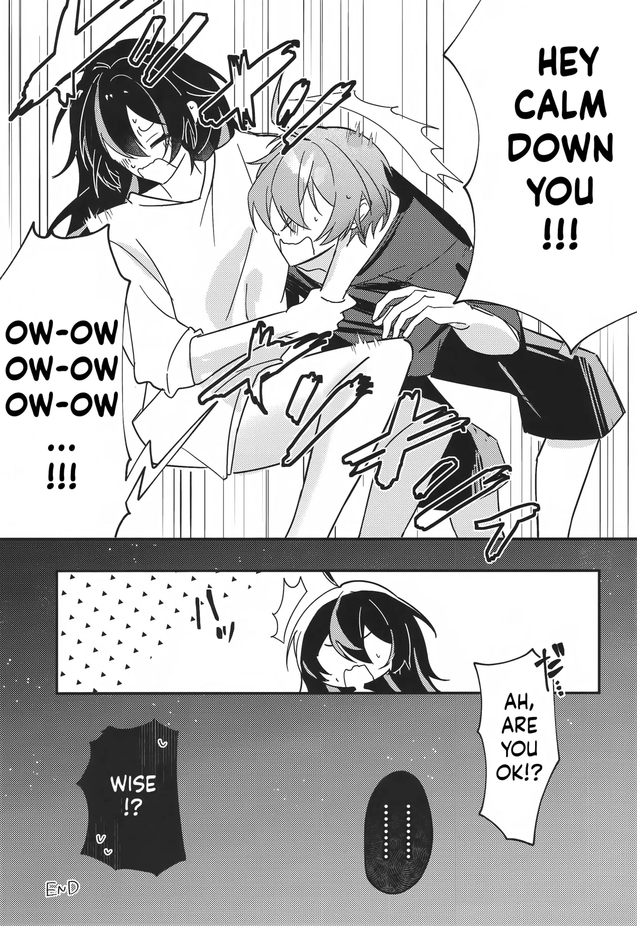 (C106) [Strawberry Langue de Chat (Minase)] Amayadori wa Taion de. - Under the rain. (Zenless Zone Zero) 图片编号 22