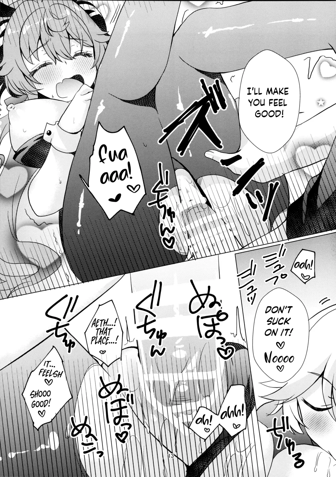 (C107) [Remon no Omise (Furukawa Remon)] Usagi ga Futari ni Nacchatta! | We have Two Bunnies Now! (Genshin Impact) [English] [ReinaRepublic] 13eme image
