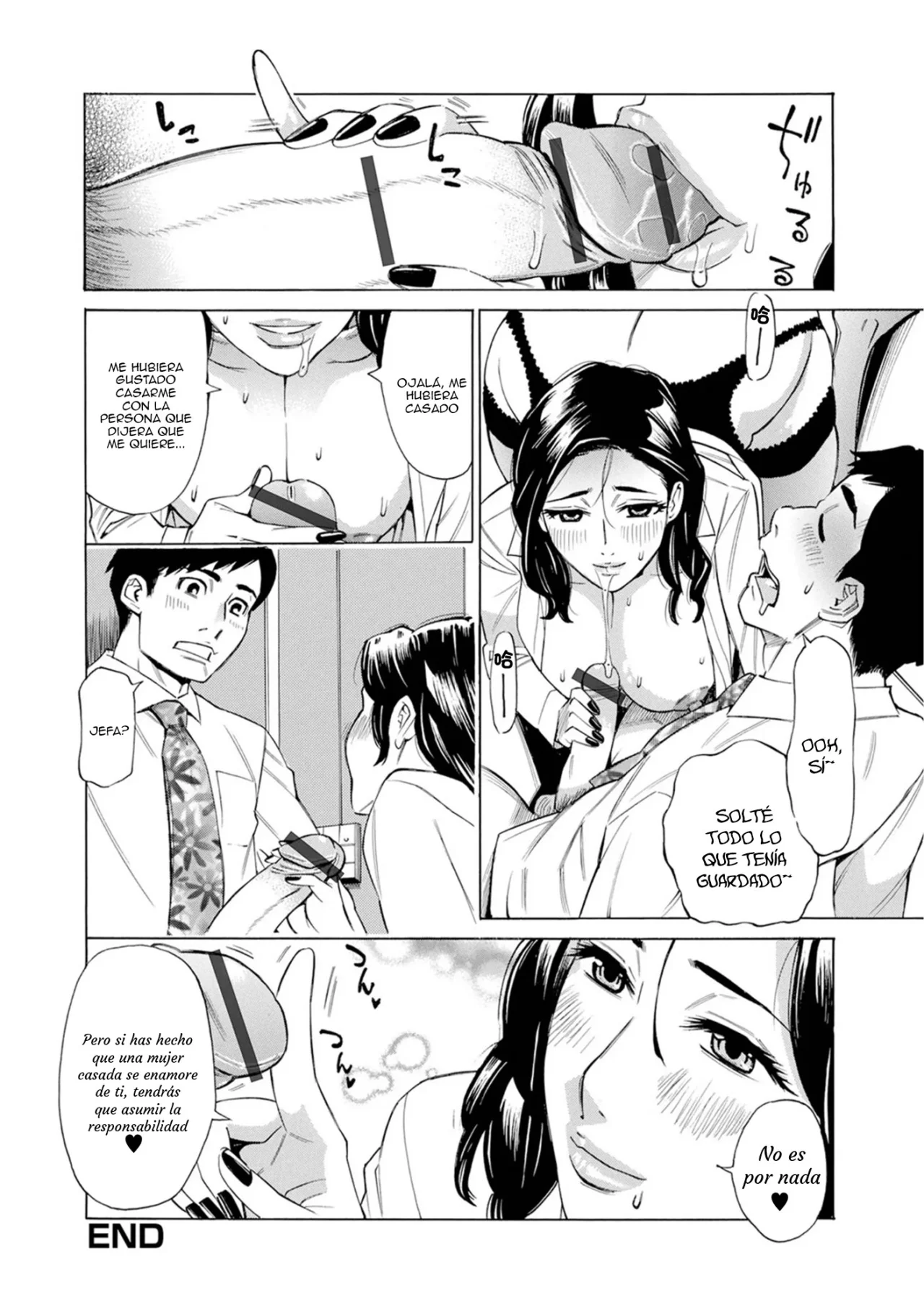 [Makibe Kataru] Valentine ni Iyashi Iyarashi Ai｜Amor Dulce y Lascivo para San Valentín (Web Haishin Gekkan Tonari no Kininaru Oku-san Vol. 093) [Spanish] [Anything] Bildnummer 17