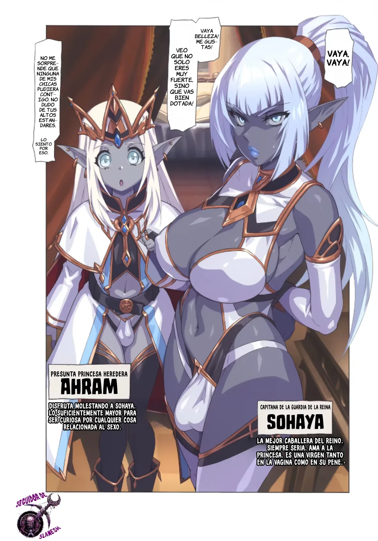 (C106) [M-ya (Mikoyan)] Ogre tai Dark Elf Soushuuhen Plus｜Ogresas Vs Elfas Oscuras Recopilación Plus [Spanish] [Culto a Slanesh] 图片编号 11