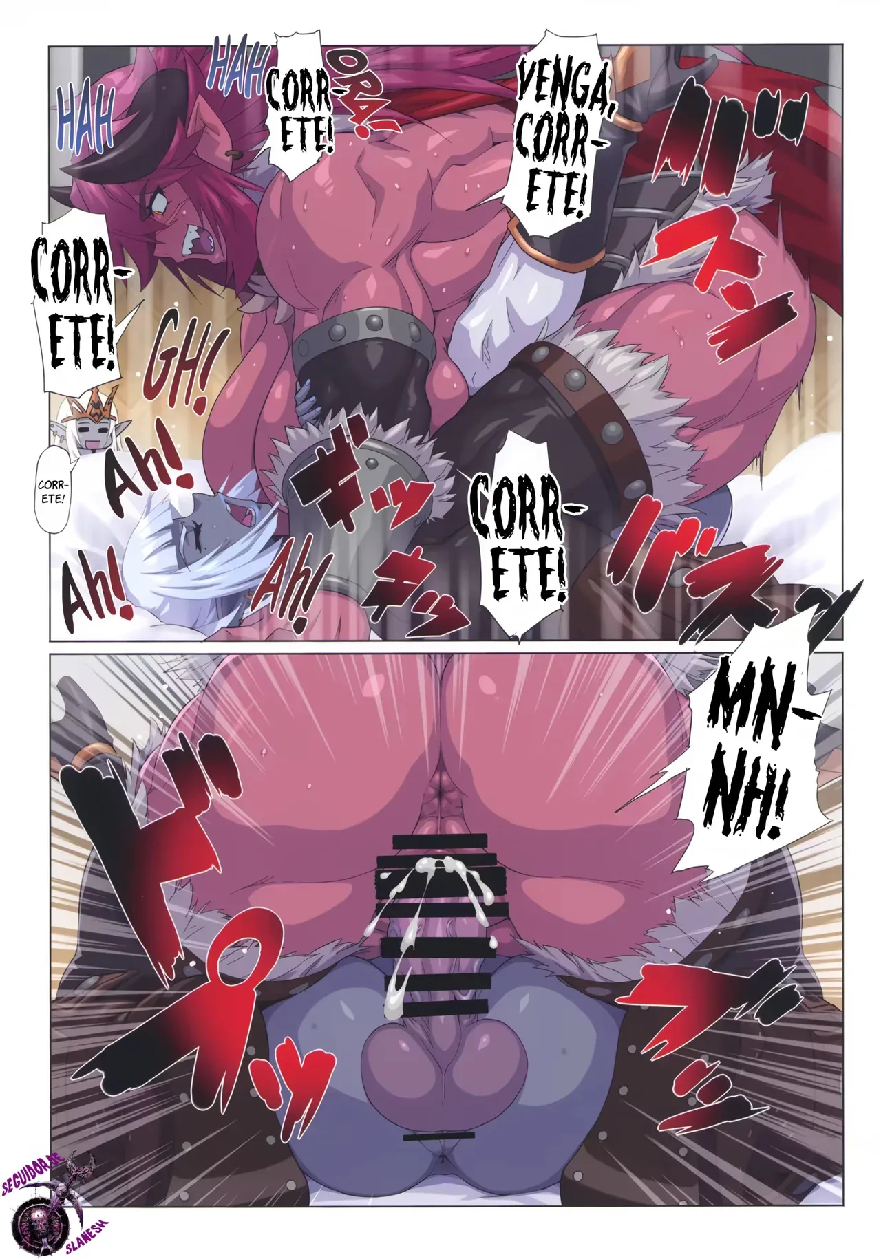 (C106) [M-ya (Mikoyan)] Ogre tai Dark Elf Soushuuhen Plus｜Ogresas Vs Elfas Oscuras Recopilación Plus [Spanish] [Culto a Slanesh] 图片编号 27