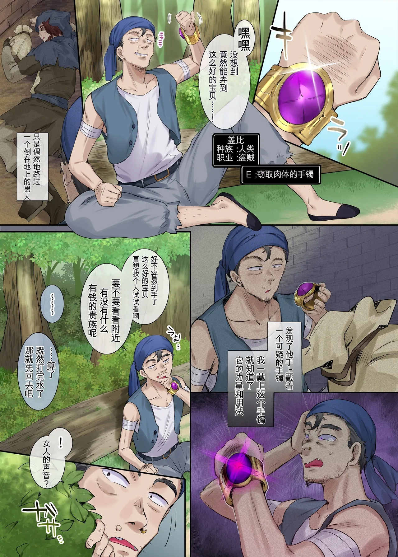 [Hiiragi Popura] 窃取肉体的手镯(Ongoing) Bildnummer 3