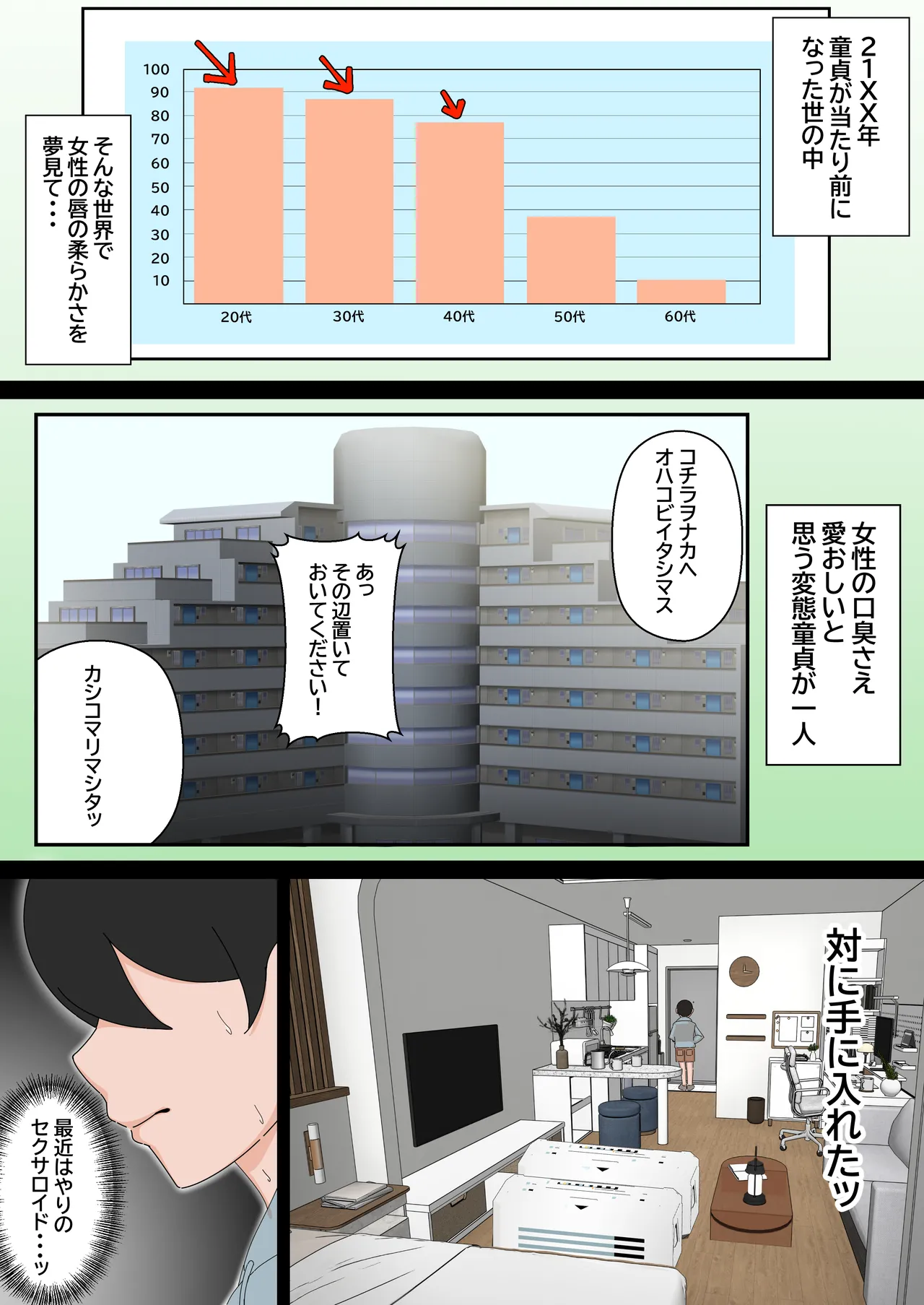 [あまとうビスケ] 超濃厚 セクサロイドとラブ甘唾液プレイ生活 numero di immagine  2