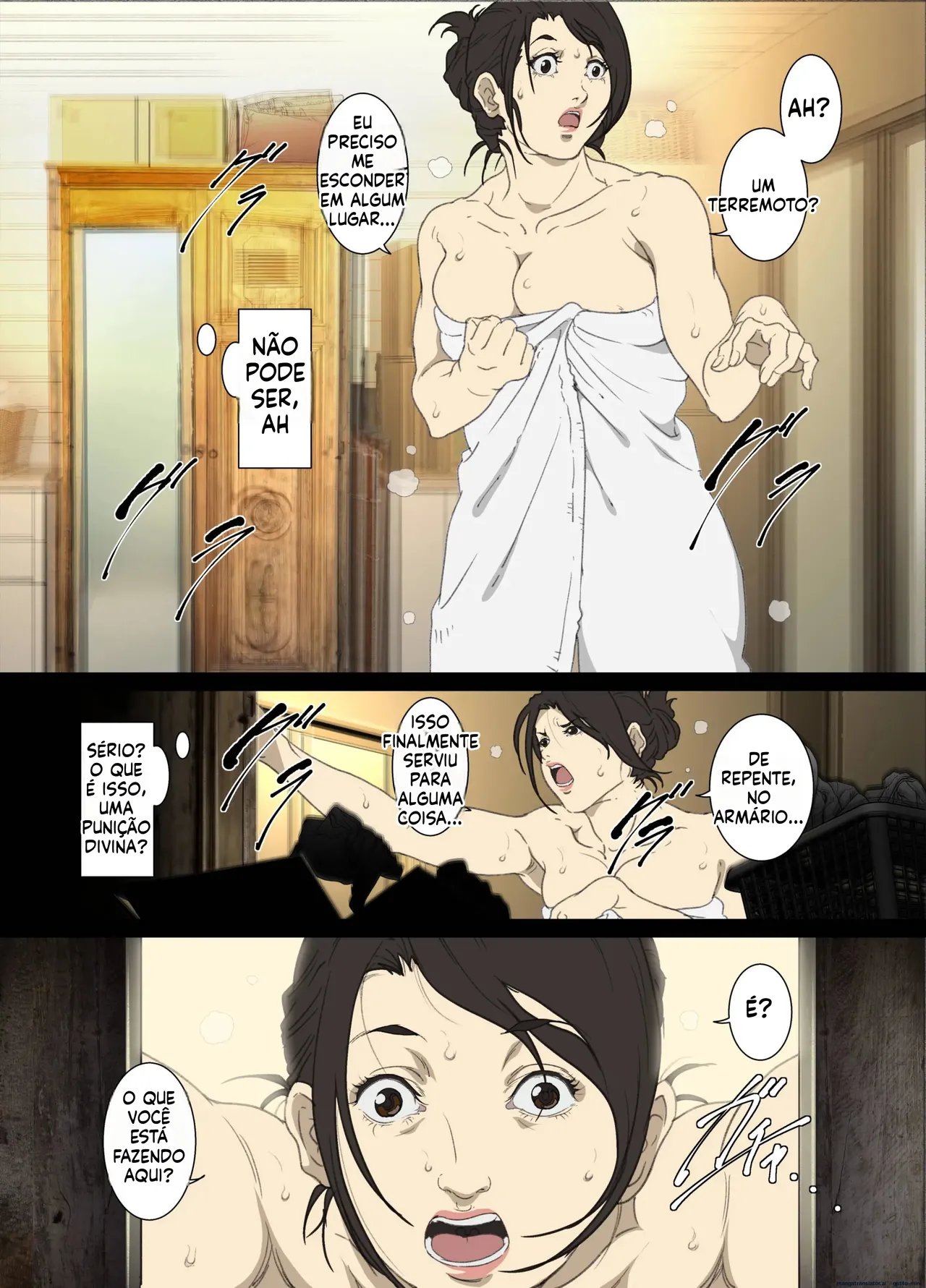 Seieki Mamire no Tansu no Naka ni Tojikomerareta Zenra Oyako no Nurunuru Mitchaku Kinshinsoukan 画像番号 7