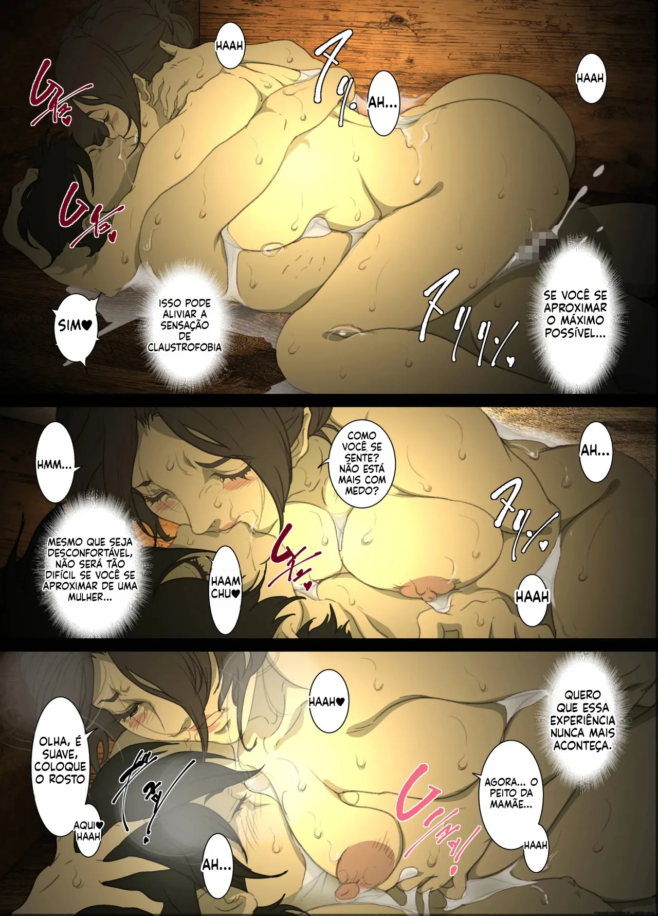 Seieki Mamire no Tansu no Naka ni Tojikomerareta Zenra Oyako no Nurunuru Mitchaku Kinshinsoukan 画像番号 23