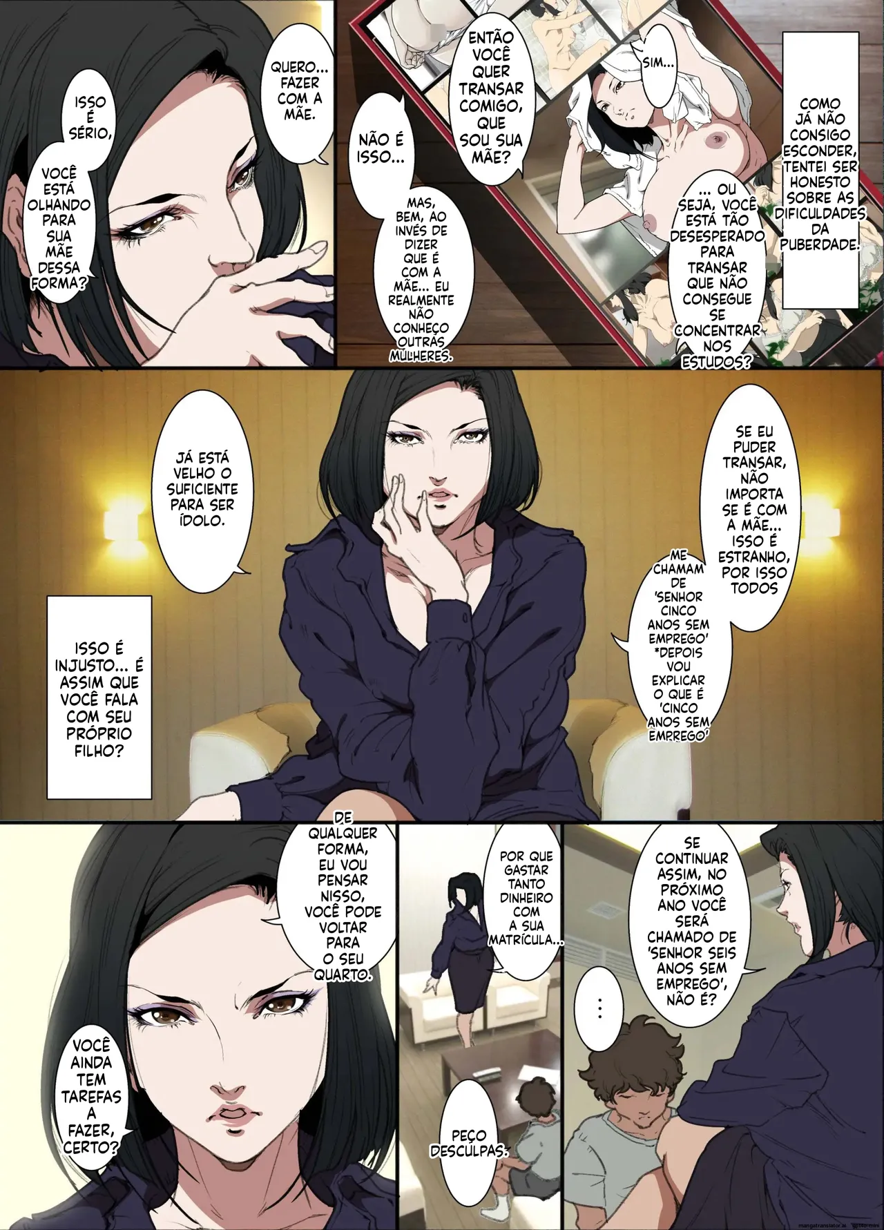 Kittsui Seikaku no Kyouiku Mama ga, Jukenki Nomi Kurayami no Naka Nomi to Iu Jouken de Musuko no Sex Dairizuma o Tsutomeru Hanashi 图片编号 6