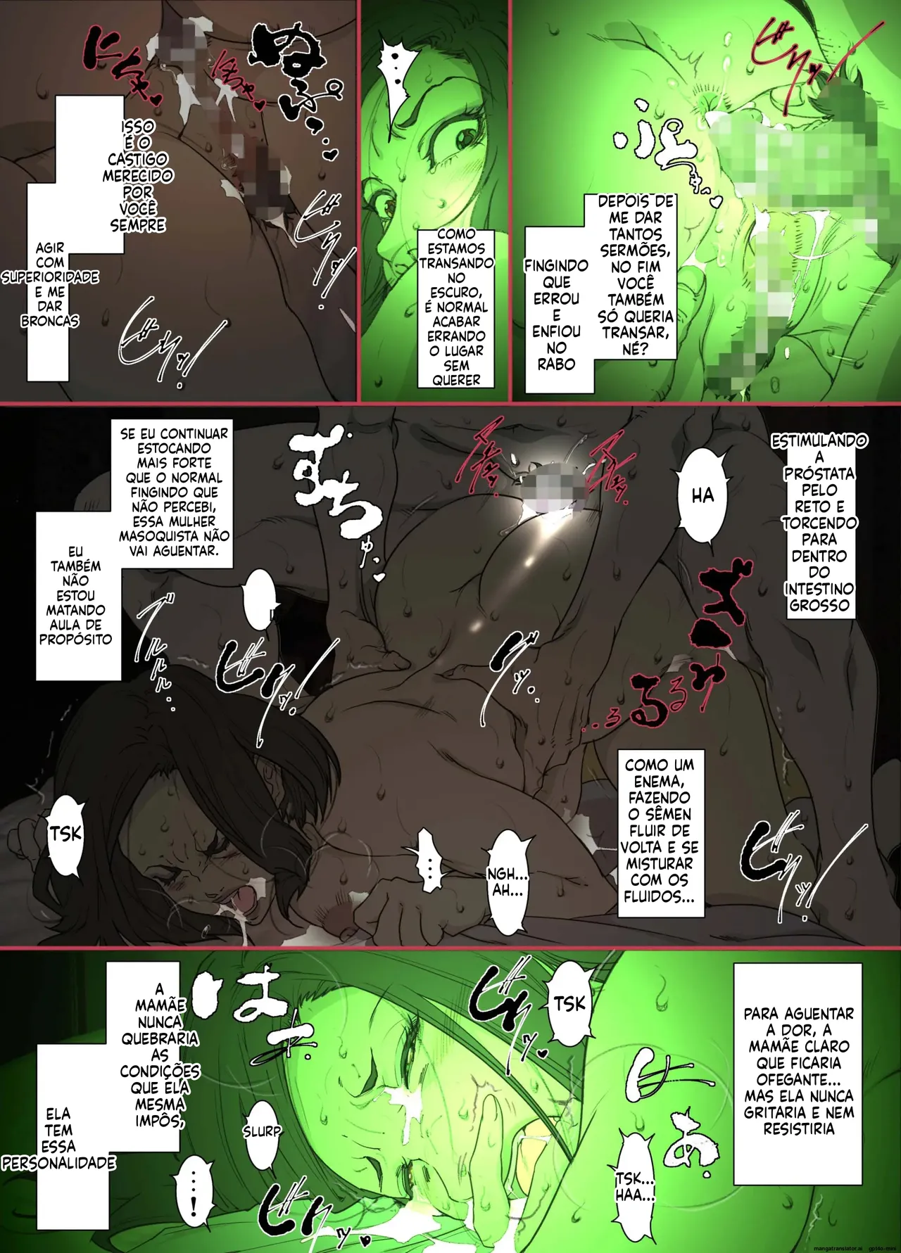 Kittsui Seikaku no Kyouiku Mama ga, Jukenki Nomi Kurayami no Naka Nomi to Iu Jouken de Musuko no Sex Dairizuma o Tsutomeru Hanashi 图片编号 31