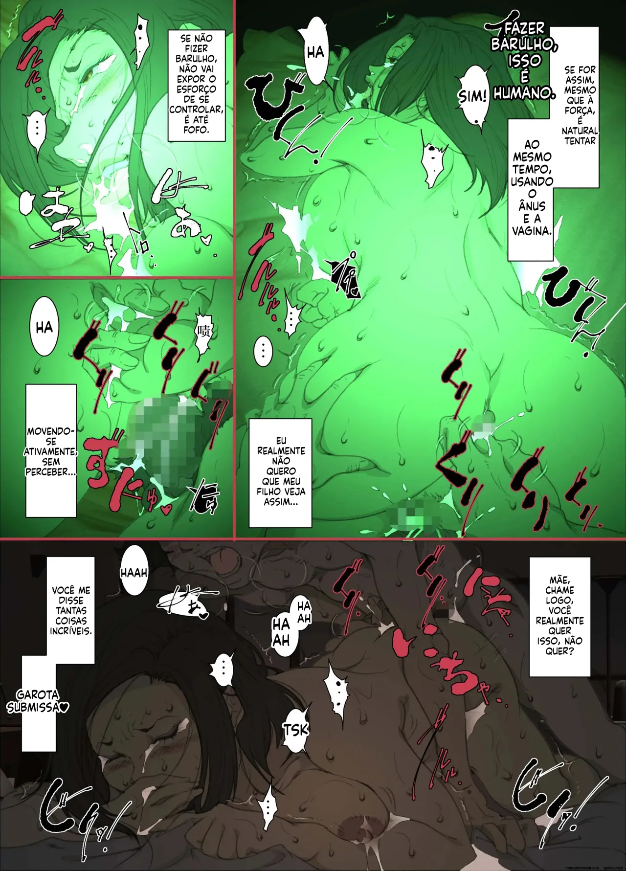 Kittsui Seikaku no Kyouiku Mama ga, Jukenki Nomi Kurayami no Naka Nomi to Iu Jouken de Musuko no Sex Dairizuma o Tsutomeru Hanashi 图片编号 32