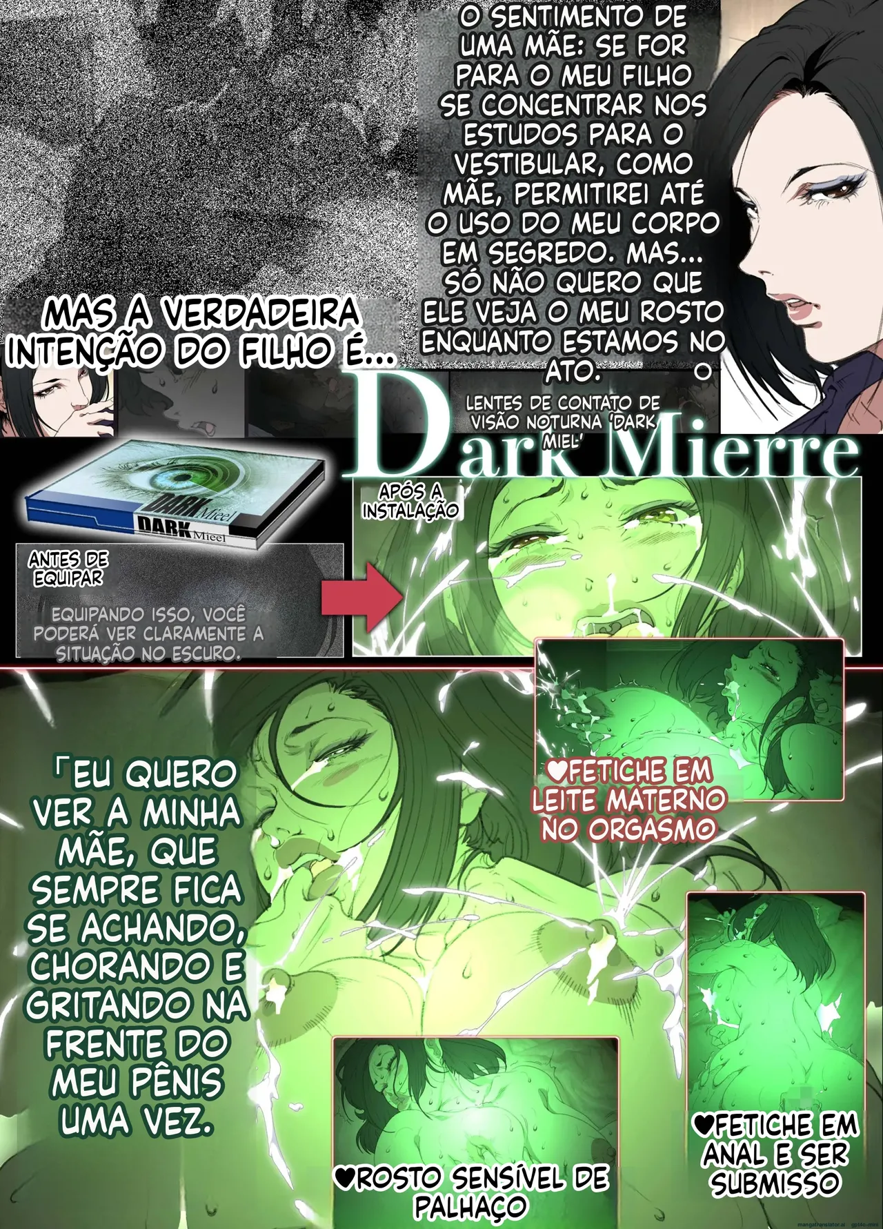 Kittsui Seikaku no Kyouiku Mama ga, Jukenki Nomi Kurayami no Naka Nomi to Iu Jouken de Musuko no Sex Dairizuma o Tsutomeru Hanashi 图片编号 41