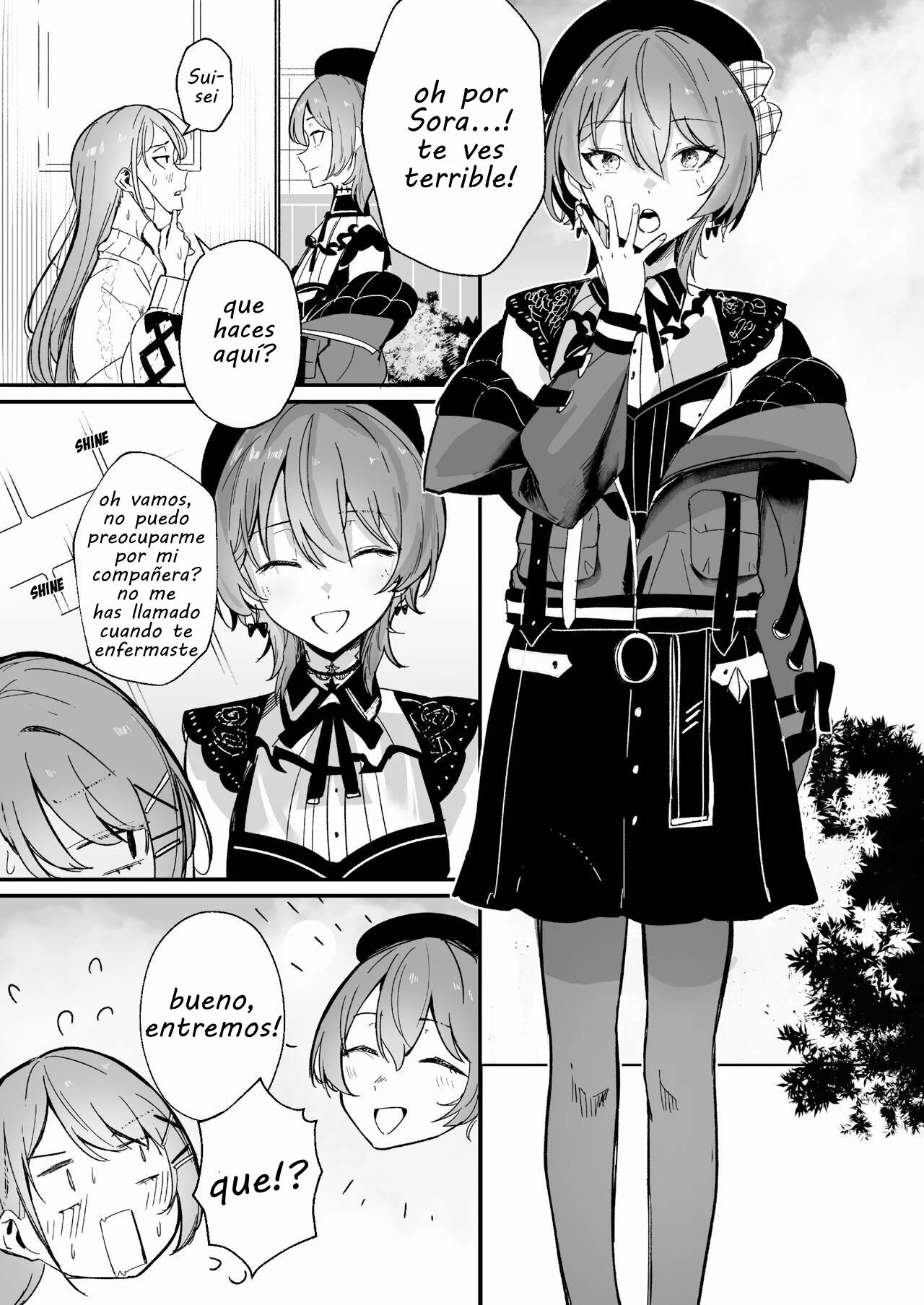 [DoubleDragon Warehouse(龍龍)] DREAMLIKE COMET&DEVIL (Hoshimachi Suisei, Tokoyami Towa) [Digital] [Spanish][fans de Hololive] 图片编号 6