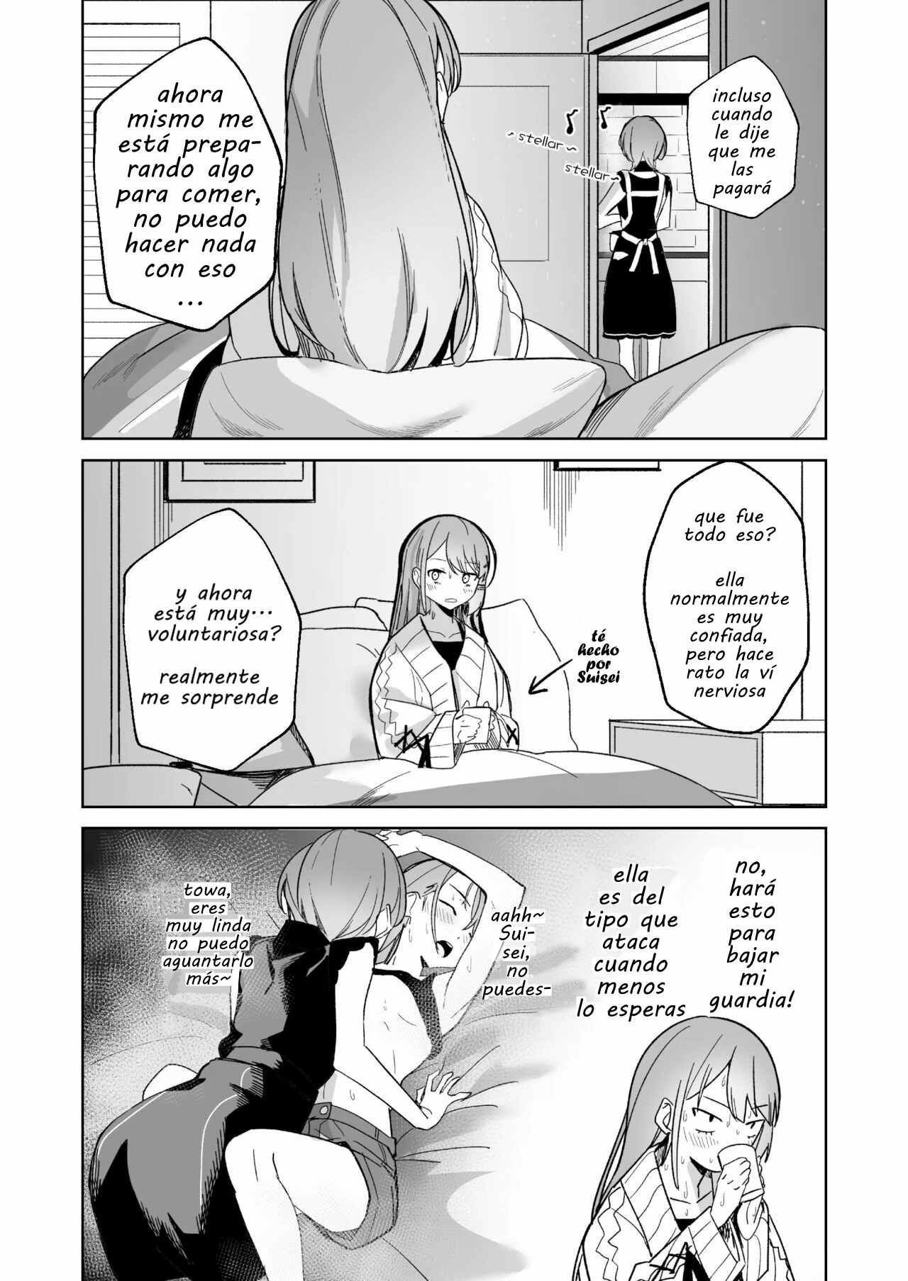 [DoubleDragon Warehouse(龍龍)] DREAMLIKE COMET&DEVIL (Hoshimachi Suisei, Tokoyami Towa) [Digital] [Spanish][fans de Hololive] 图片编号 12