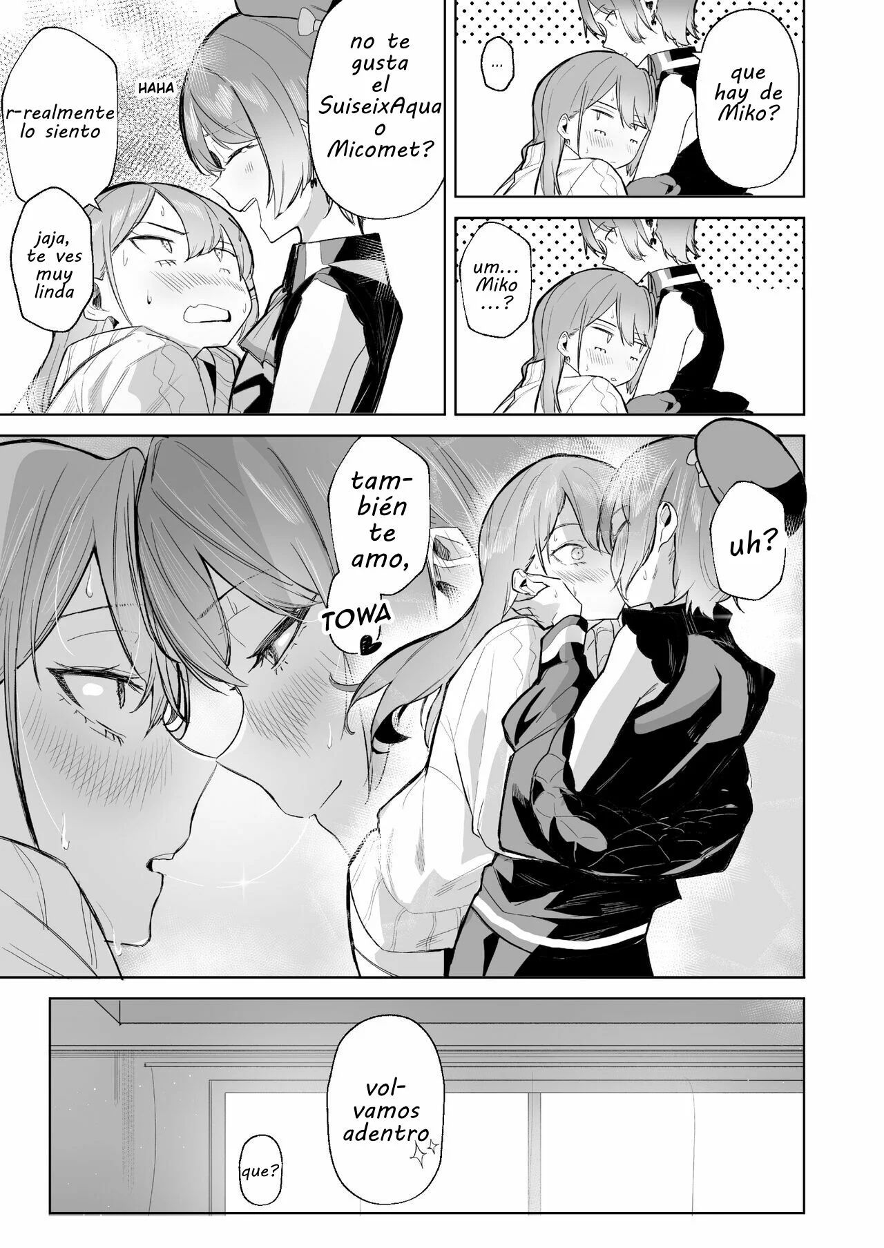 [DoubleDragon Warehouse(龍龍)] DREAMLIKE COMET&DEVIL (Hoshimachi Suisei, Tokoyami Towa) [Digital] [Spanish][fans de Hololive] 图片编号 28