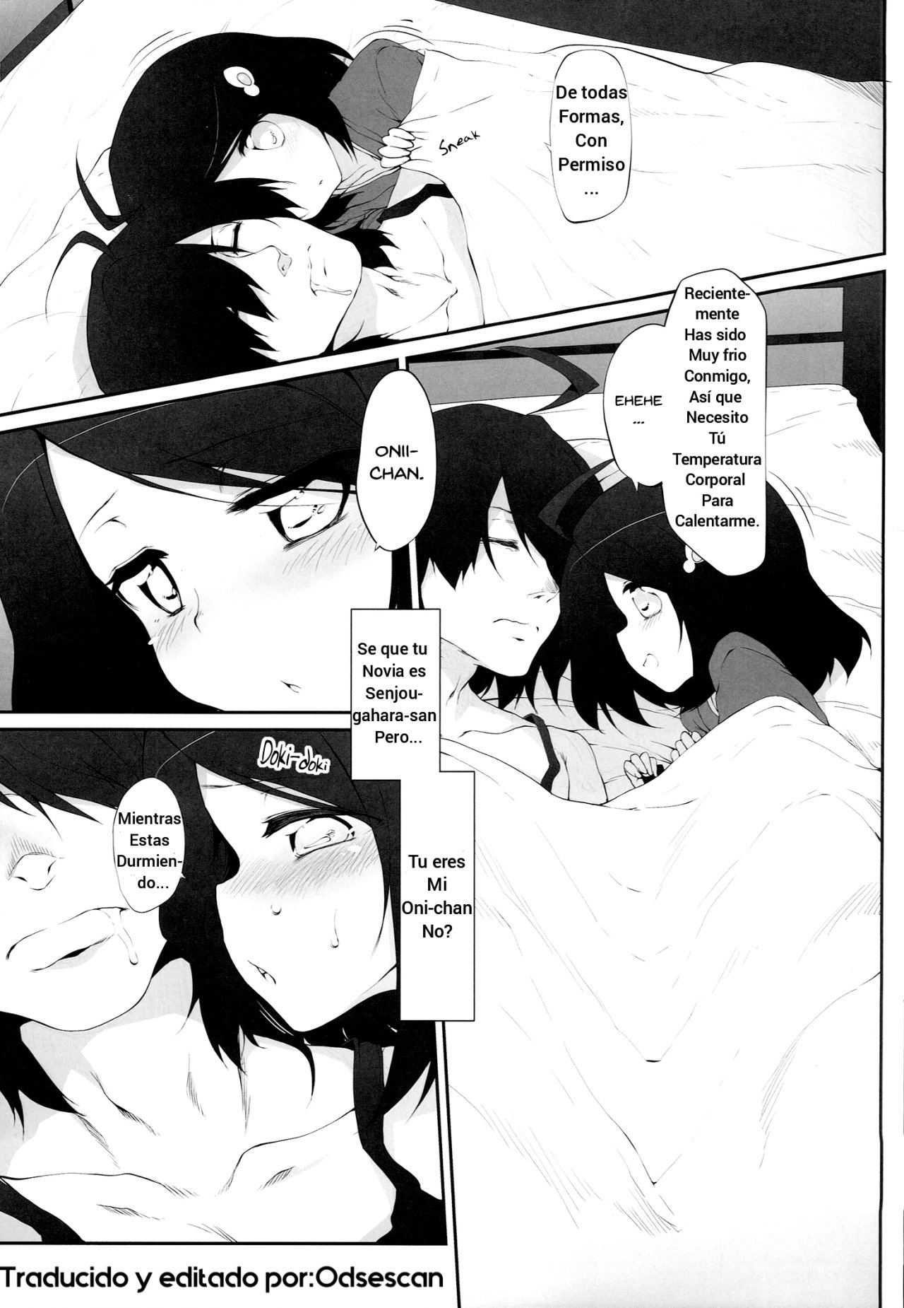 (COMIC1☆8) [Marked-two (Hideo)] Araragi Darkness ~Sono Ni~ (Bakemonogatari)  [Spanish] [Odse Scanlation] 图片编号 3