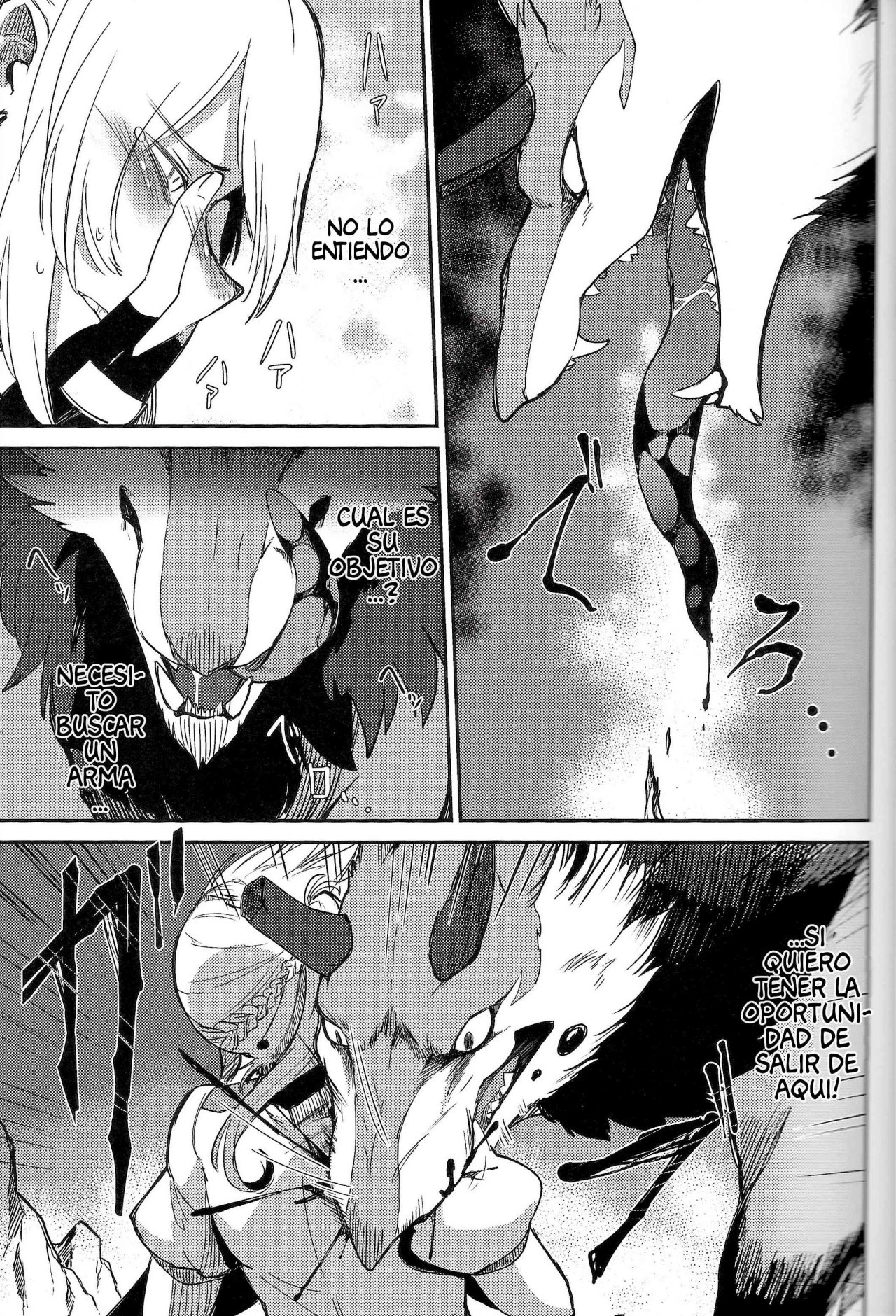 (Kemoket 6) [Sokomono Suisou (Takatsuki Nato)] Once A Beast, Always A Beast [Spanish] [Yakusha] [Decensored] numero di immagine  9