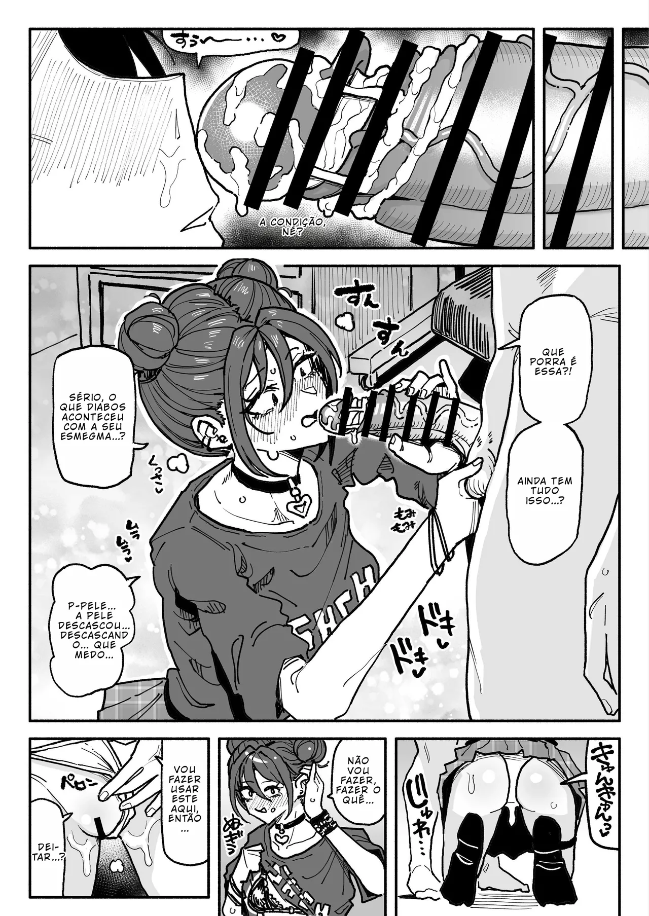 [Yuuki Fuumi][Sabor Orgânico] A namorada tsundere e falante em dialeto de Kansai que adora um pênis cheio de sujeira [Português PT-BR] 画像番号 21