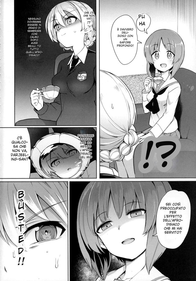 [Yakitate Jamaica (Aomushi)] Chinpo Yakuza Miporin 4 Koucha Kairaku Choukyou Hen (Girls und Panzer) [Italian] [2019-08-24] image number 3