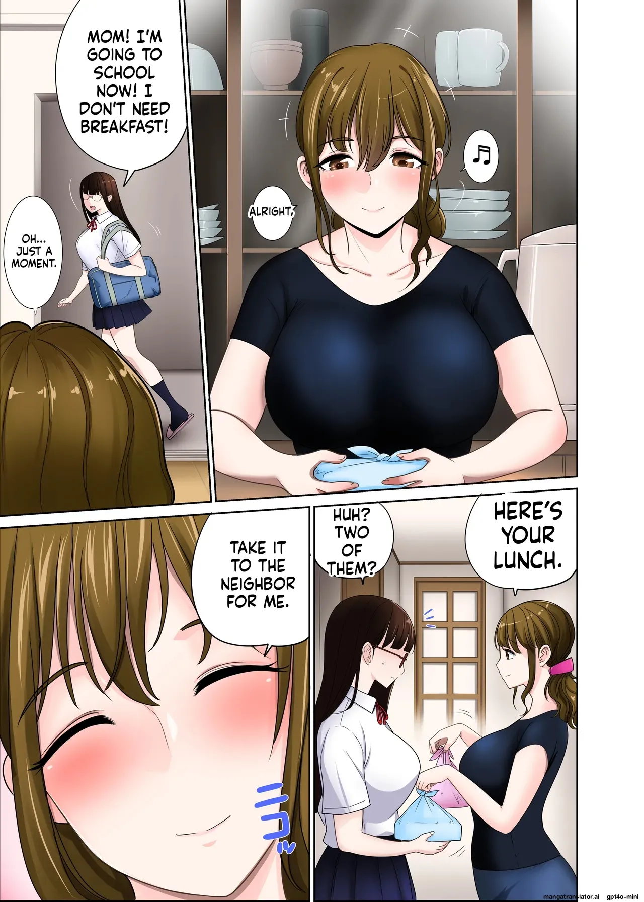 [Abbey Load (RYO)] Hikkoshita Saki no Rinjin wa, Oppai no Ooki na Totemo Ecchi na Okaa-san deshita 2 [MTL] Bildnummer 10