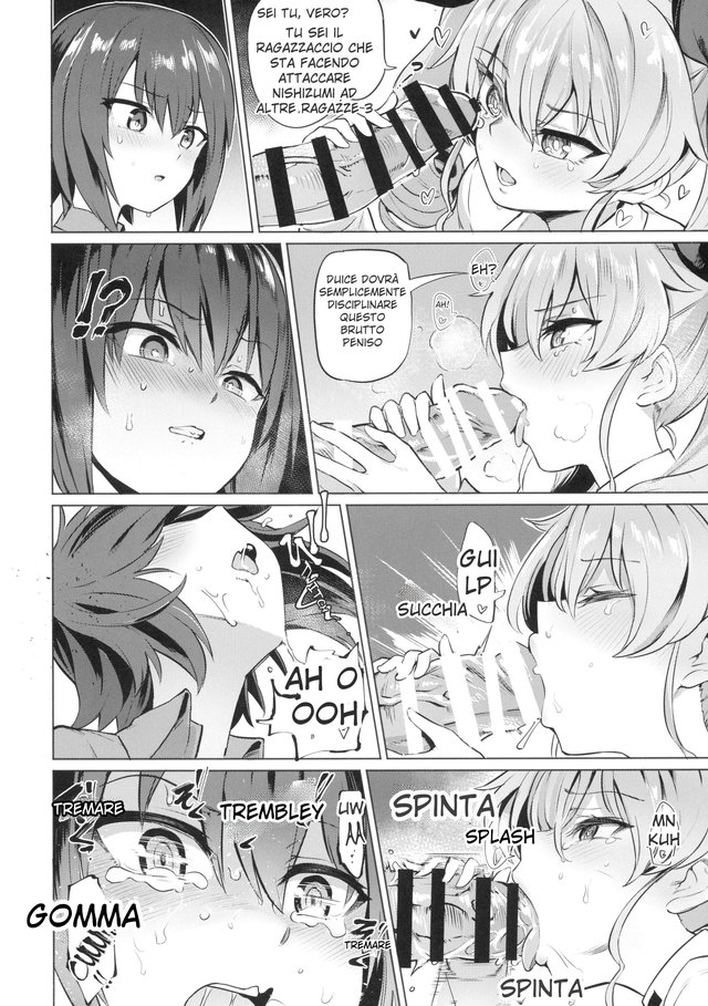 (C97) [Yakitate Jamaica (Aomushi)] Chinpo Yakuza Miporin 5 Maho Chobi Junai Hen (Girls und Panzer) [Italian] 图片编号 7