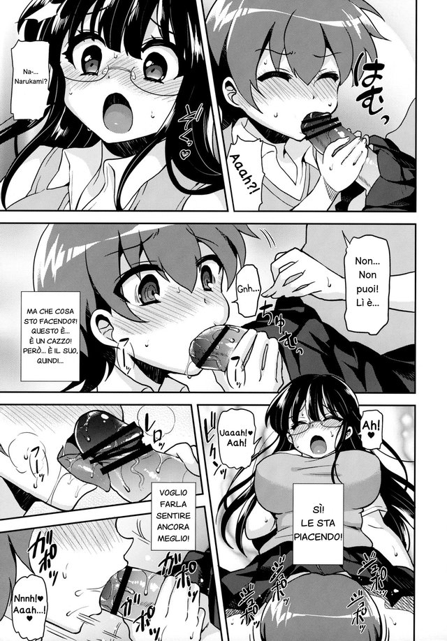 (Futaket 9) [Oshiruko Kan (Piririnegi)] Akogare no Senpai ni XXX ga Haete Boku no Oshiri ga Yabai. [Italian] 10eme image