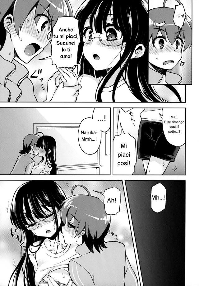 (Futaket 9) [Oshiruko Kan (Piririnegi)] Akogare no Senpai ni XXX ga Haete Boku no Oshiri ga Yabai. [Italian] 20eme image