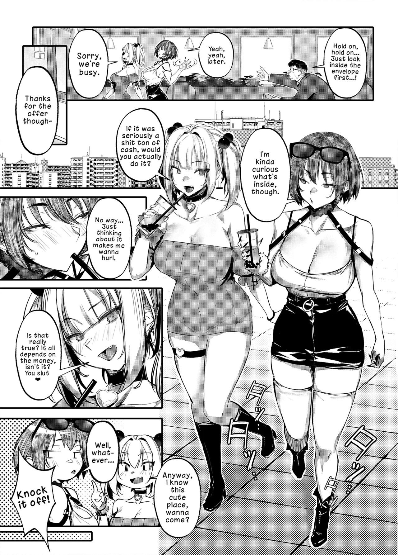 [Onkyu] Namaiki JK ga Wakaraserareru Hon Bangai Hen | Putting a Cheeky Gyaru in Her Place: Extra Chapter [English] [LKK•Scans] [Digital] 图片编号 6