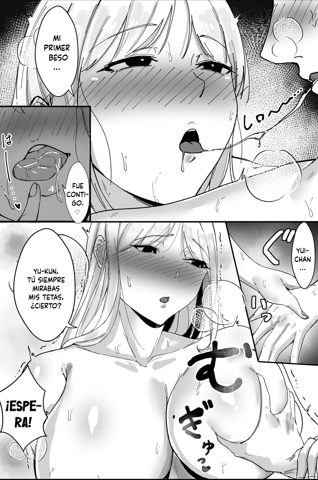 [Akutamaru] Isōrō shitara osananajimi no kyori-kan ga bagu ttete gamandekinai [Spanish] 画像番号 17