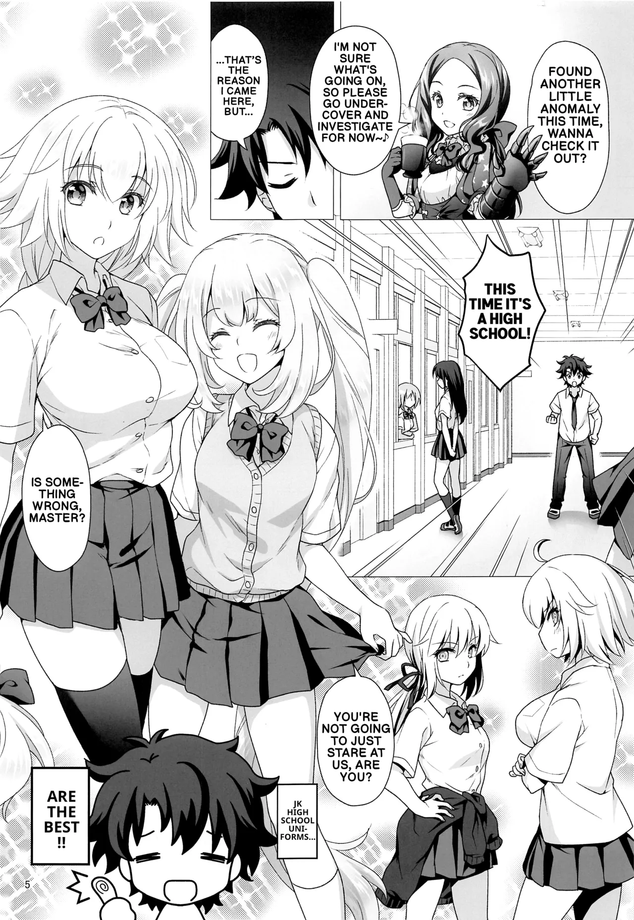 [Marimo-ya (Mori Marimo)] CHALDEA GIRLS COLLECTION Jeanne & Marie high school uniform Sex-filled book (FateGrand Order) (English) 이미지 번호 4