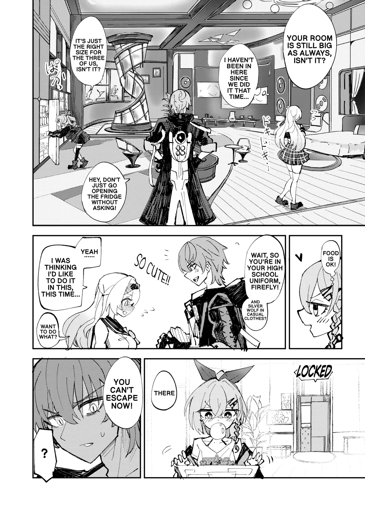 [Rossaku Kobo (Rossaku)] Besties in the Trailblazer's room (Honkai Star Rail) [Digital] (English) image number 5