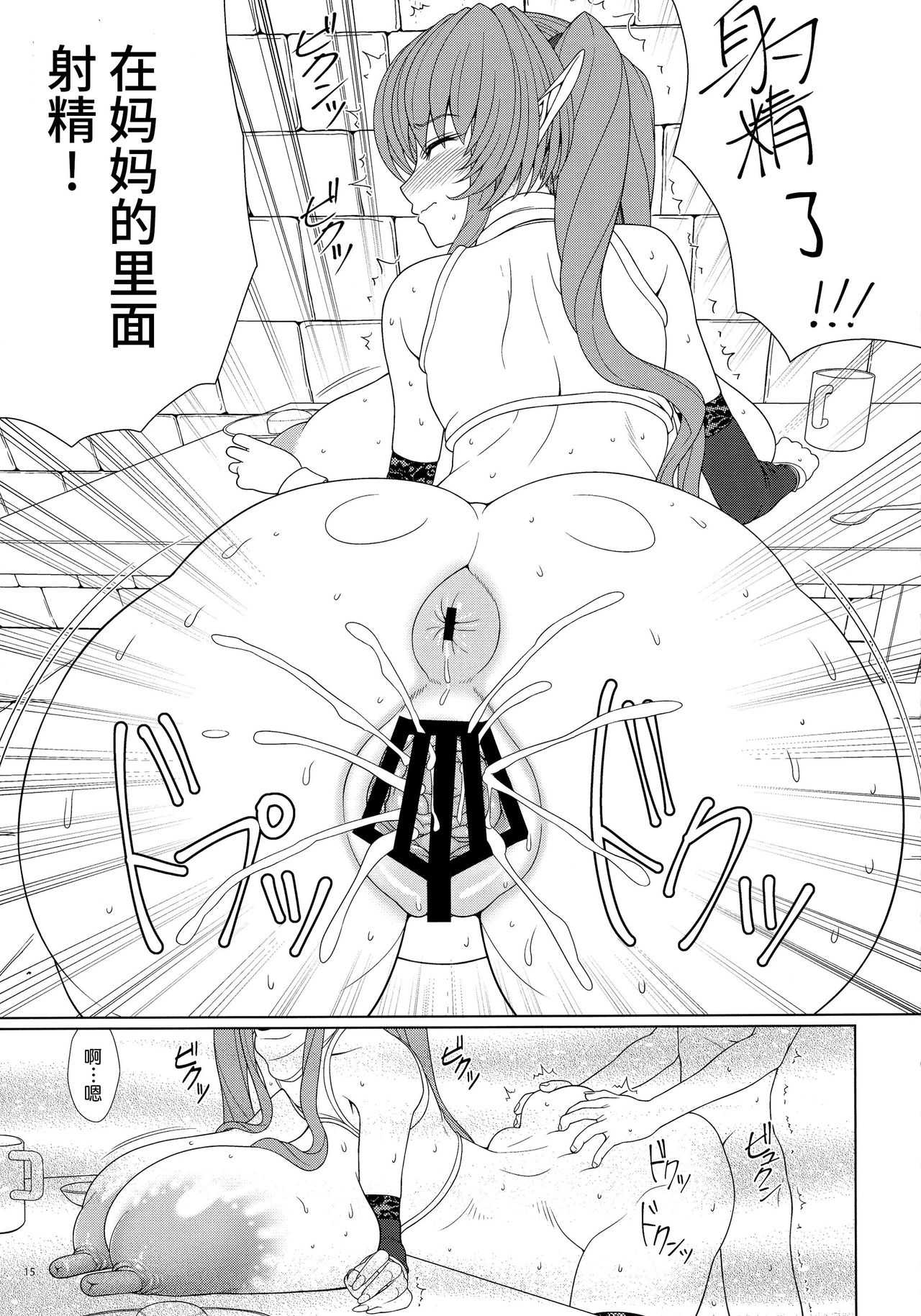 (C87) [Shoujo Kousaku (eltole)] El toiu Shoujo no Monogatari X3 [Chinese] [牛肝菌汉化] image number 15