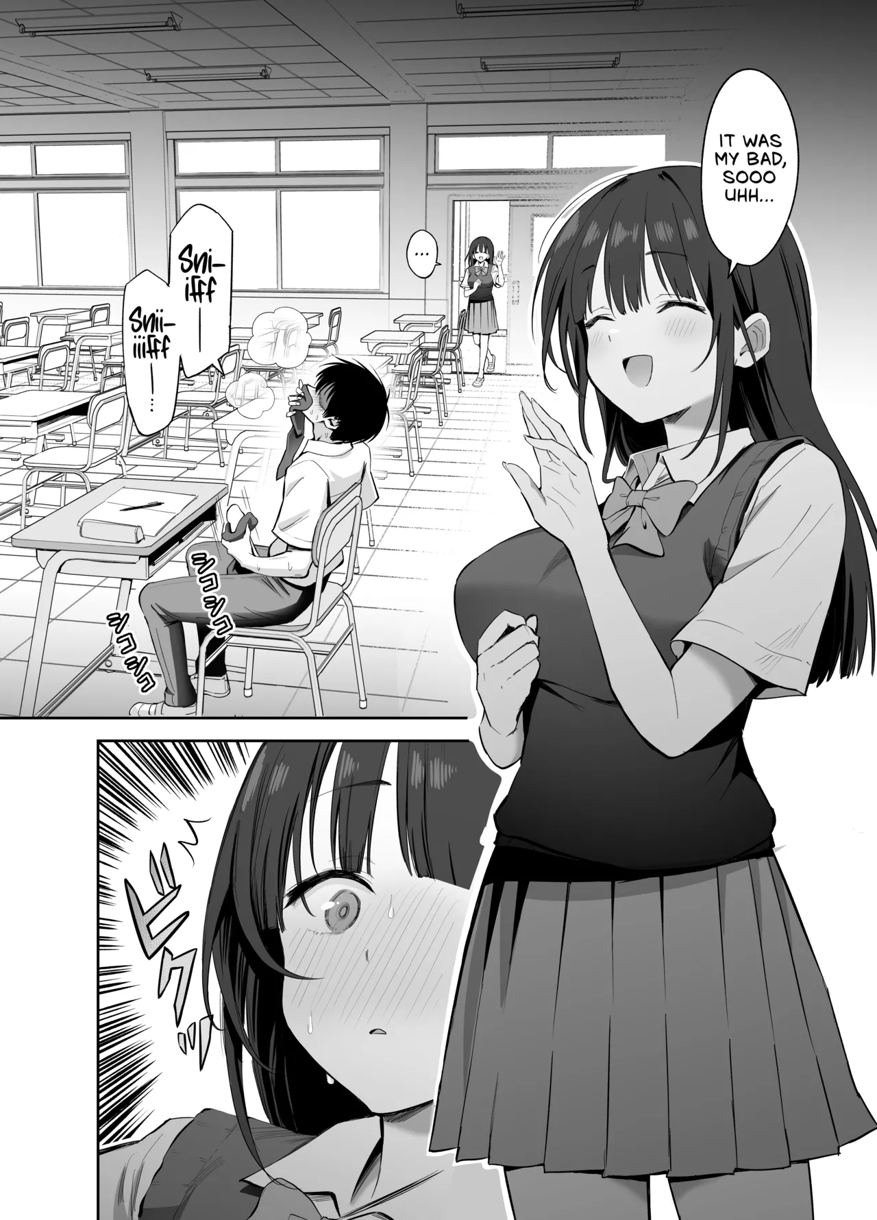 [Honshiro Nikori] If You Get To Jerk Off To My Socks, I Get To Play With Your Dick, Right? | Watashi no Kutsushita de Shikotteru nara Sono Ochinpo de Asonde mo Ii yo ne? [English] [Digital] imagen número 17