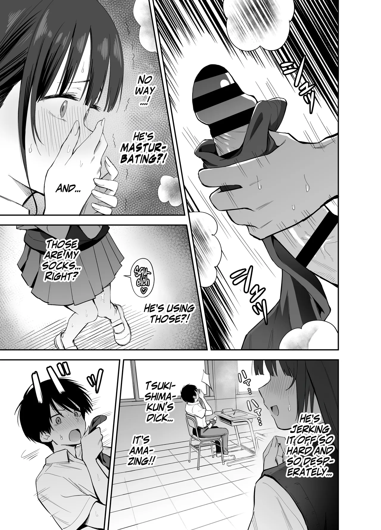 [Honshiro Nikori] If You Get To Jerk Off To My Socks, I Get To Play With Your Dick, Right? | Watashi no Kutsushita de Shikotteru nara Sono Ochinpo de Asonde mo Ii yo ne? [English] [Digital] imagen número 18