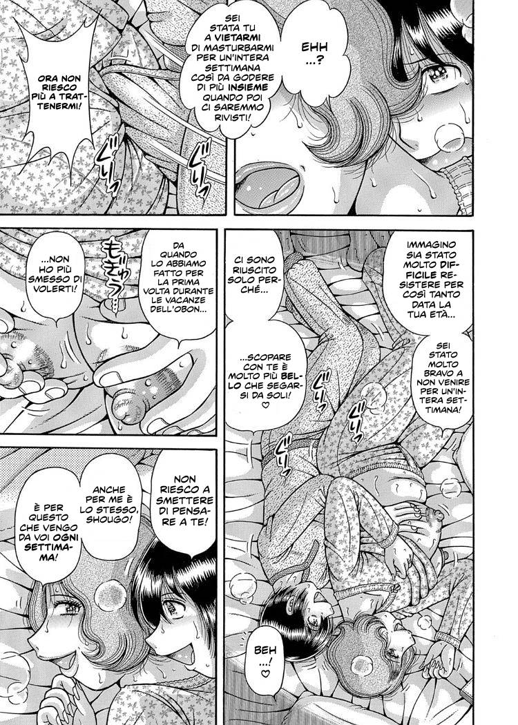 [Umino Sachi] Sansedai Soukan ~Boku to Kaa-san to Obaa-chan~ | Amore Proibito! Cap.1-5 [Italian] [Hentai Fantasy] image number 6