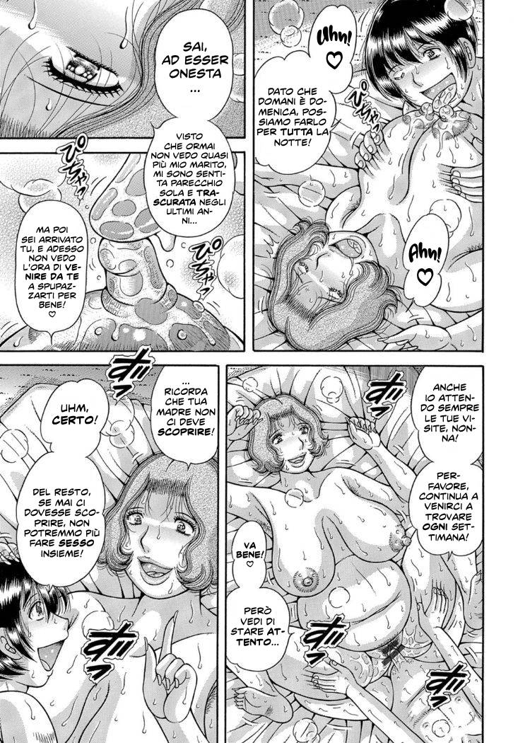 [Umino Sachi] Sansedai Soukan ~Boku to Kaa-san to Obaa-chan~ | Amore Proibito! Cap.1-5 [Italian] [Hentai Fantasy] image number 14