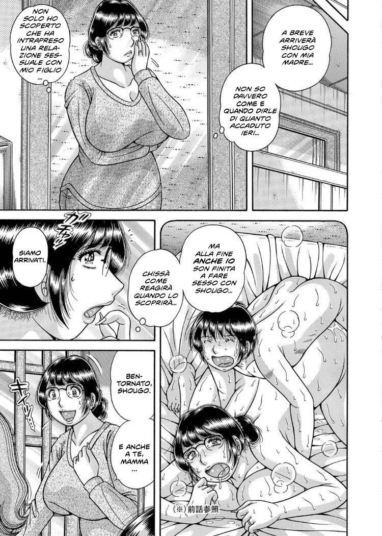 [Umino Sachi] Sansedai Soukan ~Boku to Kaa-san to Obaa-chan~ | Amore Proibito! Cap.1-5 [Italian] [Hentai Fantasy] image number 71