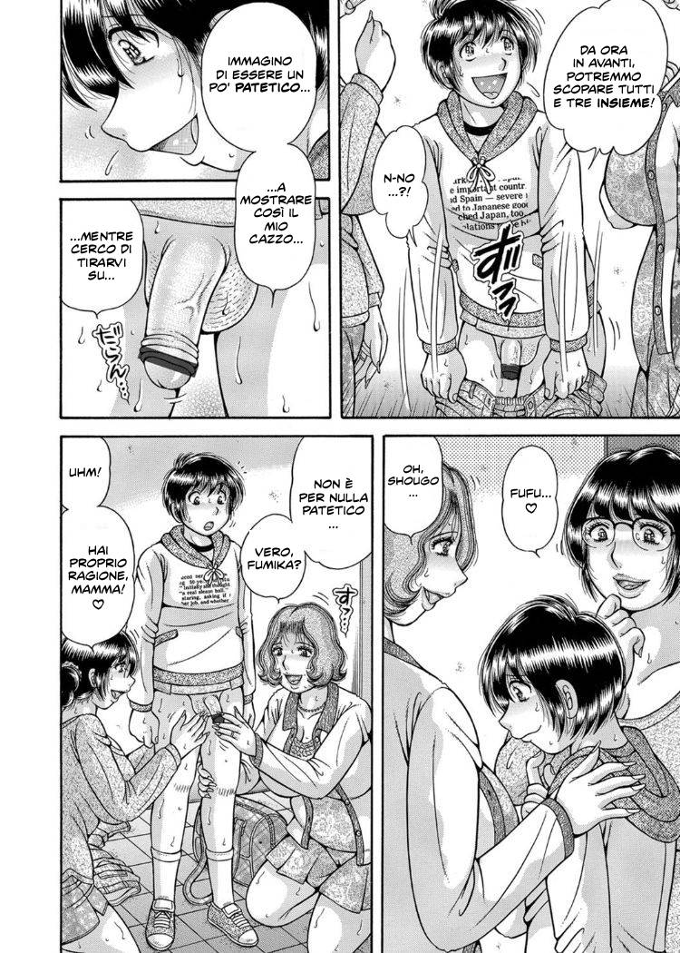 [Umino Sachi] Sansedai Soukan ~Boku to Kaa-san to Obaa-chan~ | Amore Proibito! Cap.1-5 [Italian] [Hentai Fantasy] image number 74