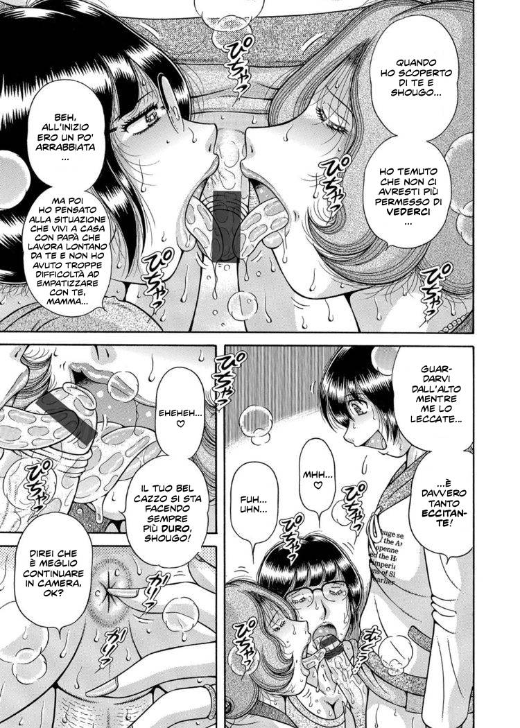 [Umino Sachi] Sansedai Soukan ~Boku to Kaa-san to Obaa-chan~ | Amore Proibito! Cap.1-5 [Italian] [Hentai Fantasy] image number 75