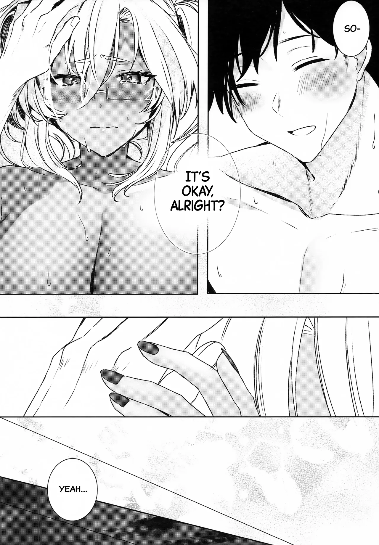 (Gunreibu Shuho Goudou Enshuu Reiwa Sannen Touki) [Marosaan (Yunamaro)] Musashi-san no Yoru Jijou Hisho-kan no Sajikagen-hen | Musashi's Nightly Affairs: The Secretary Ship's Determination -(Kantai Collection -KanColle-) [English] [CarlJPTL] 이미지 번호 51