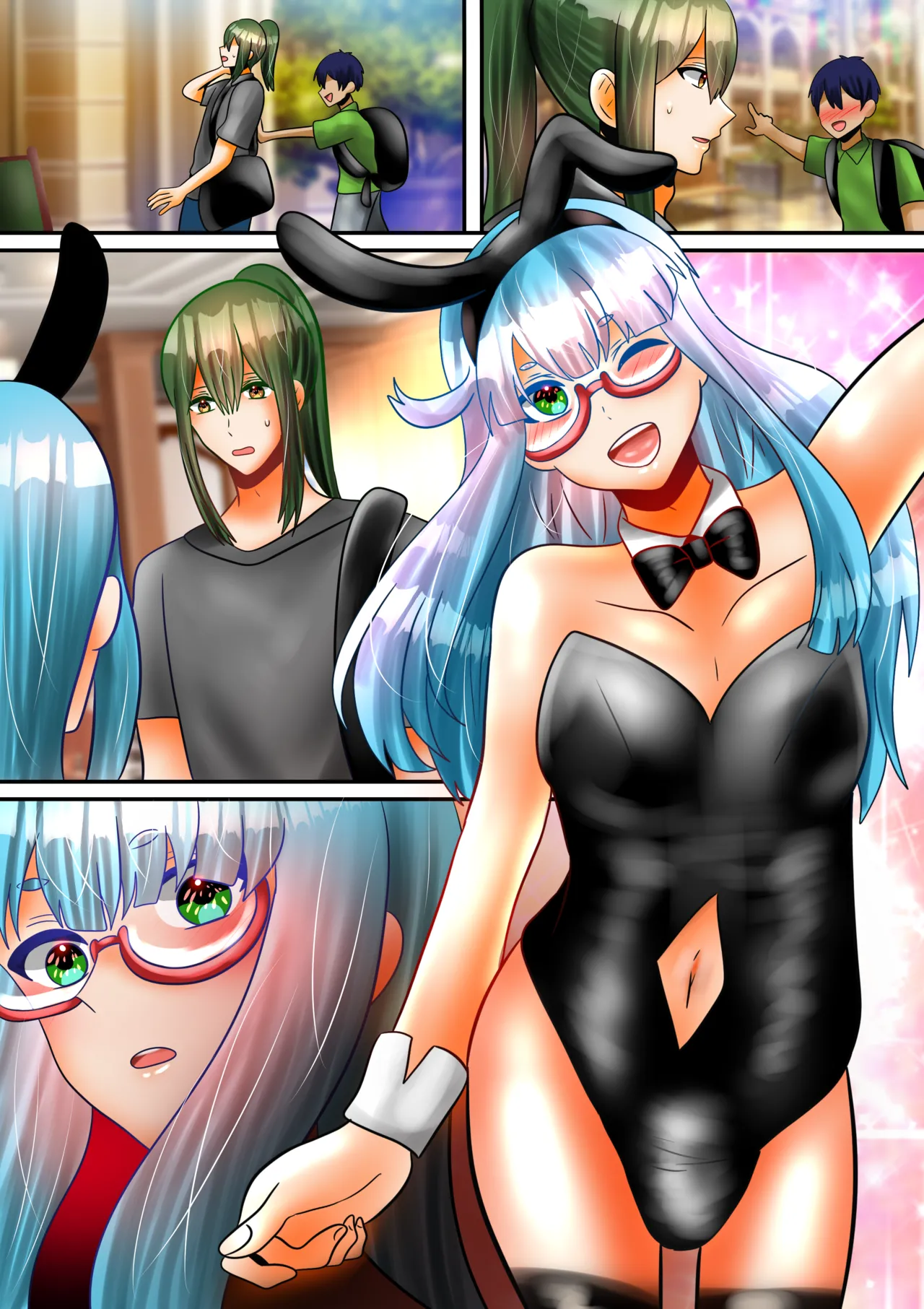 [Hiru no Feza-esu & Yoru no Fezaetchi] Osananajimi no Mesu Oniisan ni Okuchi to Onaho de Jupojupo Shitemorau Hanashi [Textless] 画像番号 17