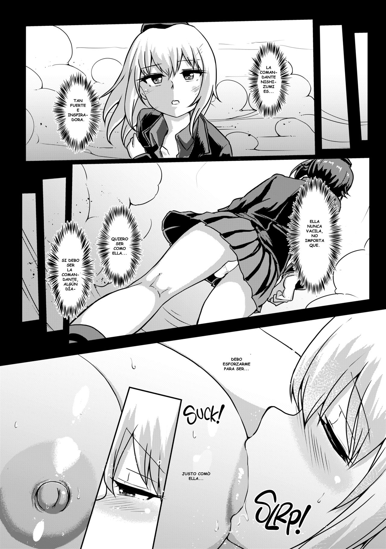 [Aoba Q Madou (Hakaba Yodomu)] Panzer High no Osamekata 4 | Calming a Panzer High 4 (Girls und Panzer) [Spanish] [Decensored] [Digital] 画像番号 10