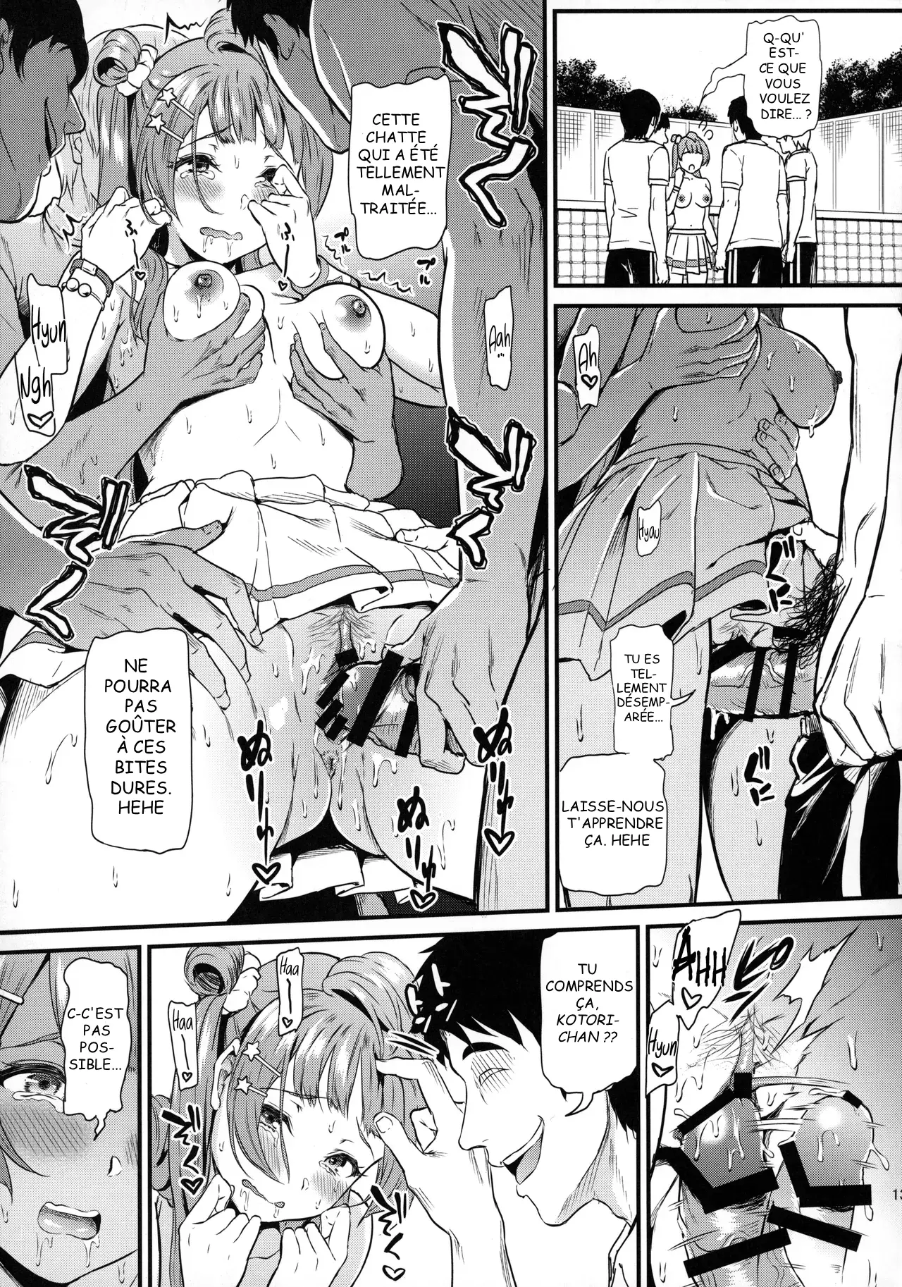 (C94) [Dai 6 Kichi (Kichirock)] Joshidaisei Minami Kotori no YariCir Jikenbo Case.3  College Girl Kotori Minami's Hookup Circle Files Case #3 (Love Live!) [French][Kiirr0] 图片编号 12