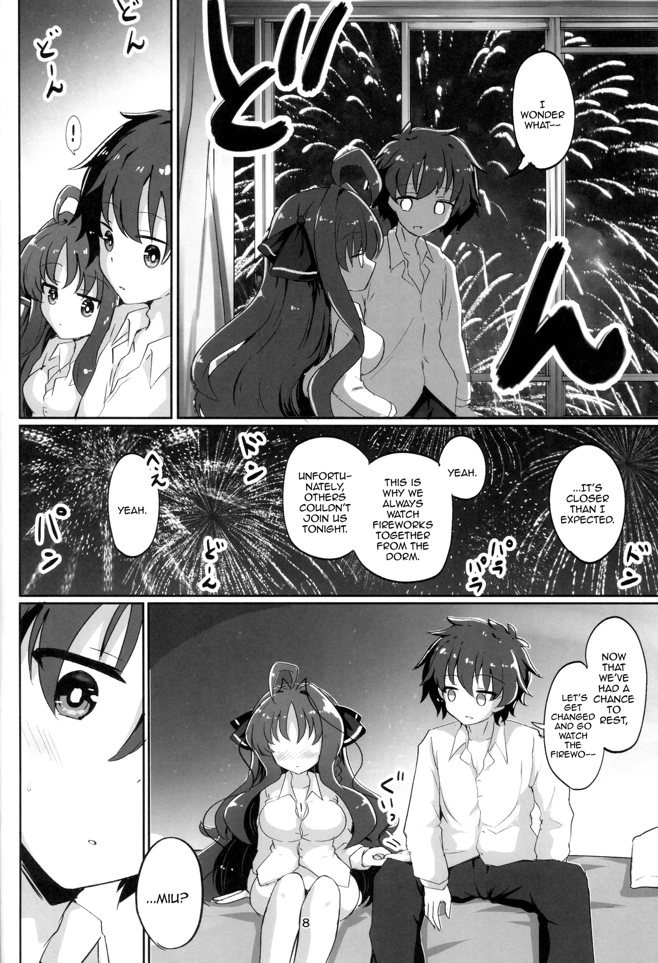 (C106) [Grand Tiramisu (Hakuto Cake)] YuuMiu Torotoro Tairin no Hana |  YuuMiu Great Sappy Flower  (DRACU-RIOT!) [English] {Doujins.com} 7eme image