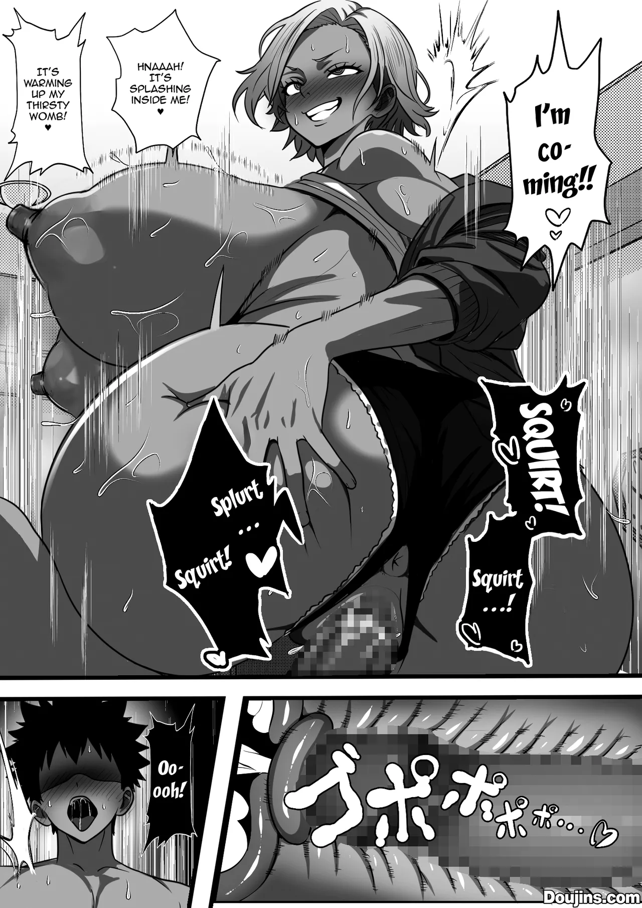 [Furitendou] Mob Danshi datta Ore ga Haha no Kouhai no YanMama o Haramaseru made no Hanashi [English] {Doujins.com} 이미지 번호 32