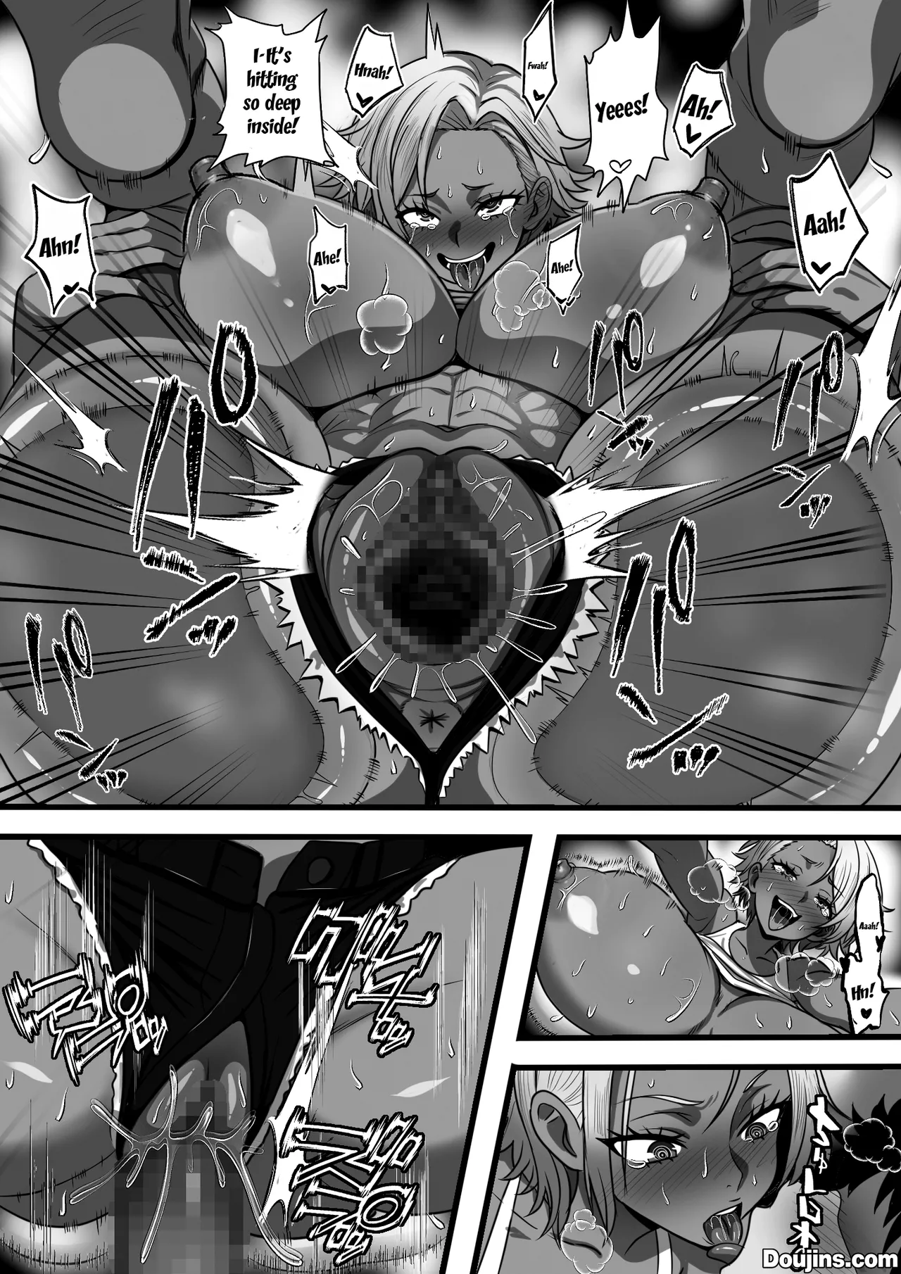 [Furitendou] Mob Danshi datta Ore ga Haha no Kouhai no YanMama o Haramaseru made no Hanashi [English] {Doujins.com} 이미지 번호 38