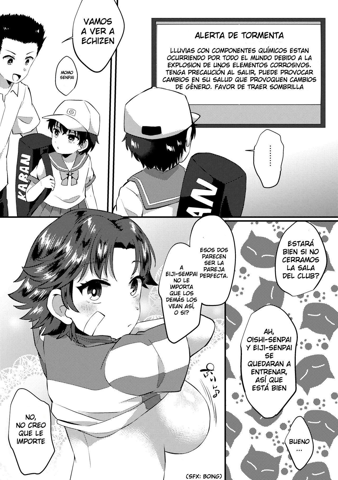 [Hagane Type] Kikumaru ♀ to Oishi ga Ecchi suru Manga | Girl Kikumaru and Oishi Sex Manga (Prince of Tennis)  [Spanish] [Eon Translations] numero di immagine  2
