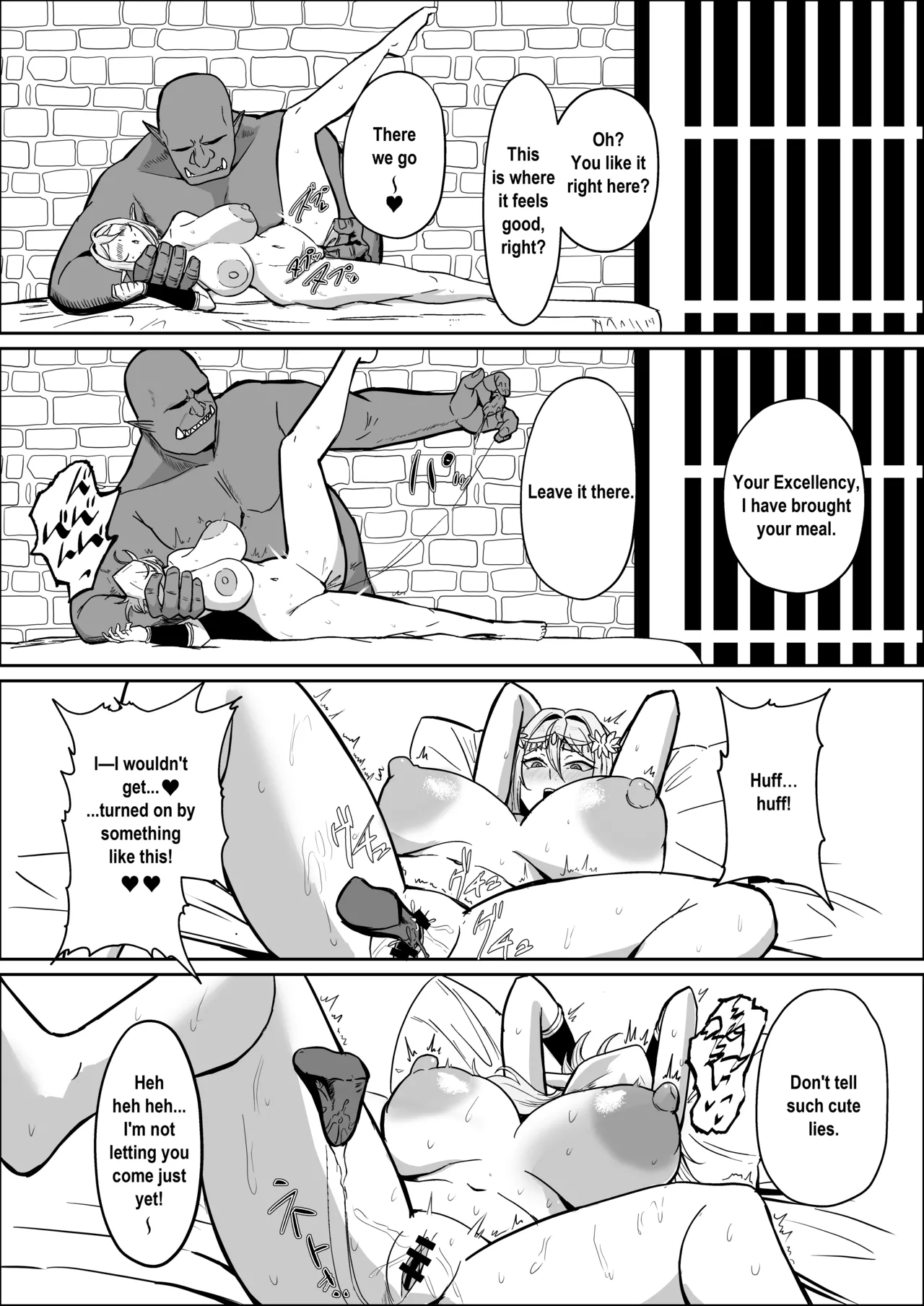 [Mainichi Angel] Torawareta Elf Touzen Seidorei no Kei [English] image number 17