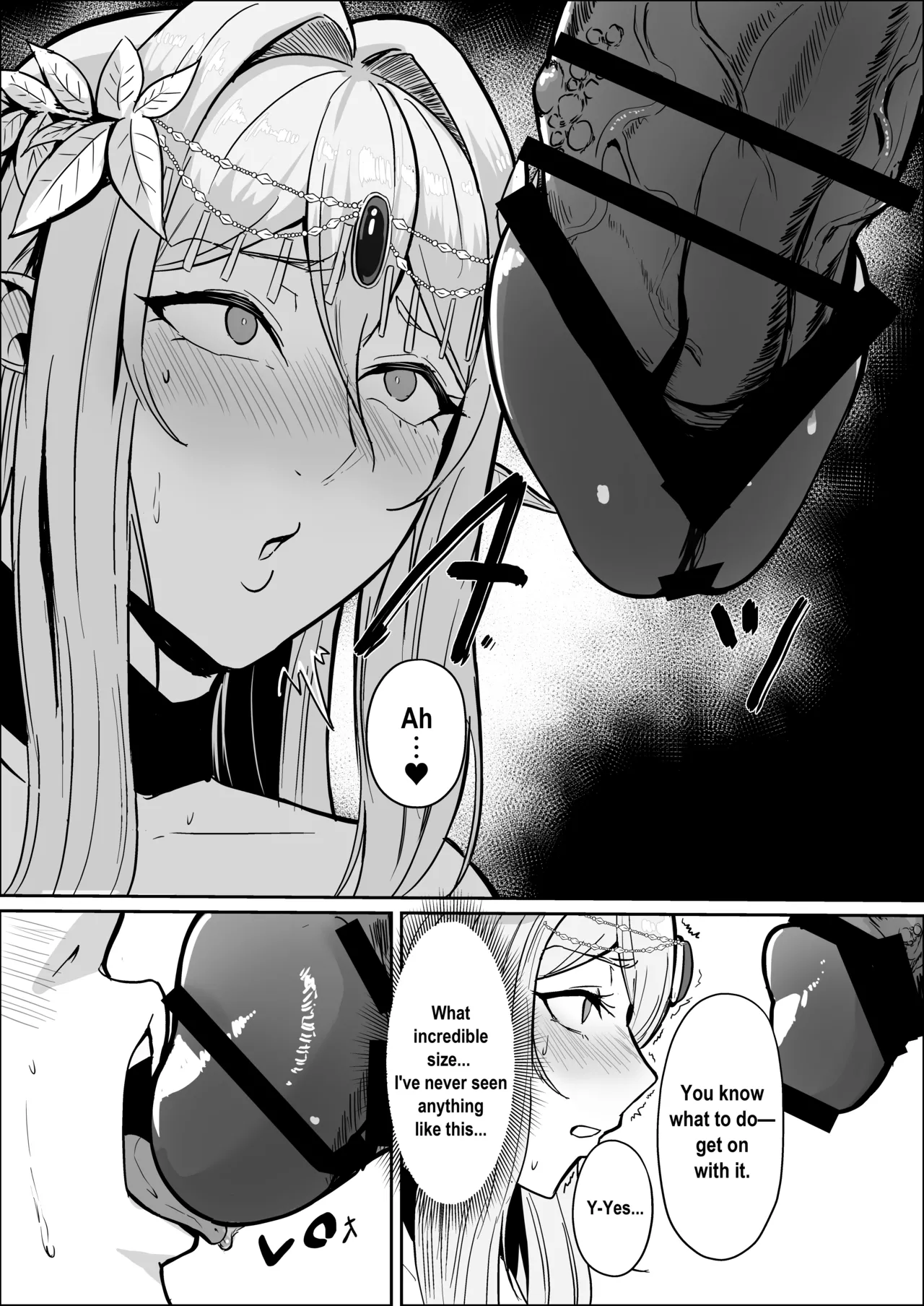 [Mainichi Angel] Torawareta Elf Touzen Seidorei no Kei [English] image number 23