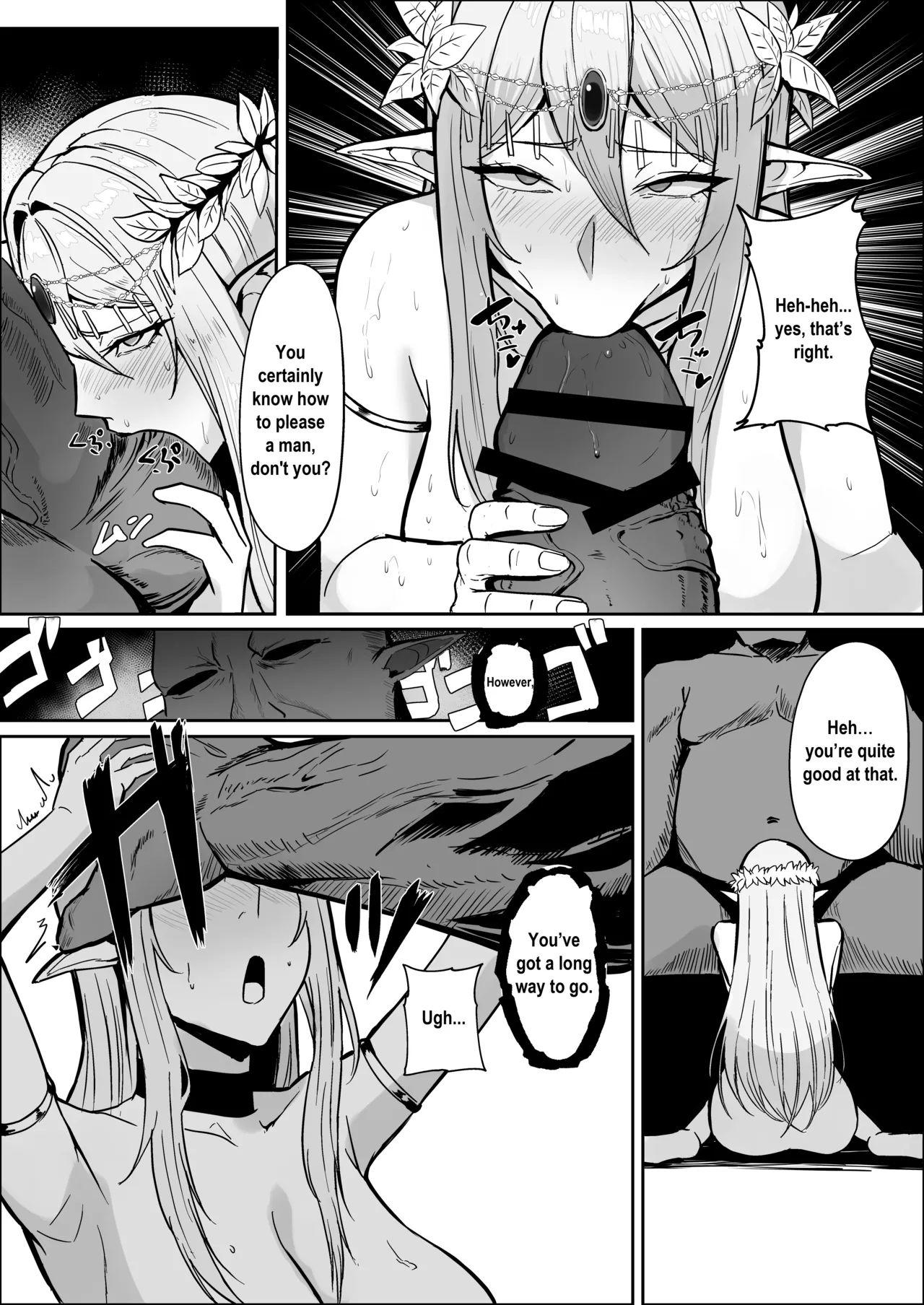 [Mainichi Angel] Torawareta Elf Touzen Seidorei no Kei [English] image number 24