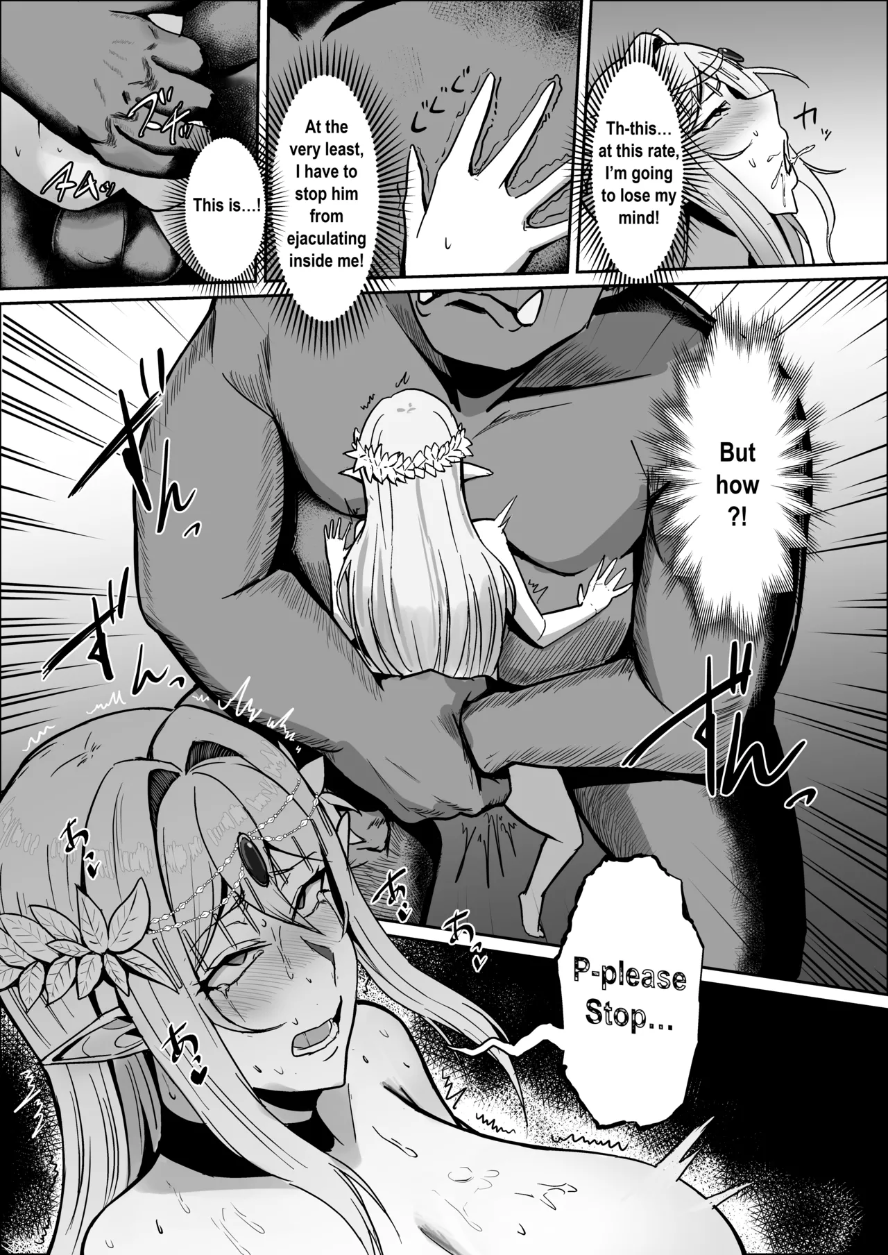 [Mainichi Angel] Torawareta Elf Touzen Seidorei no Kei [English] image number 27