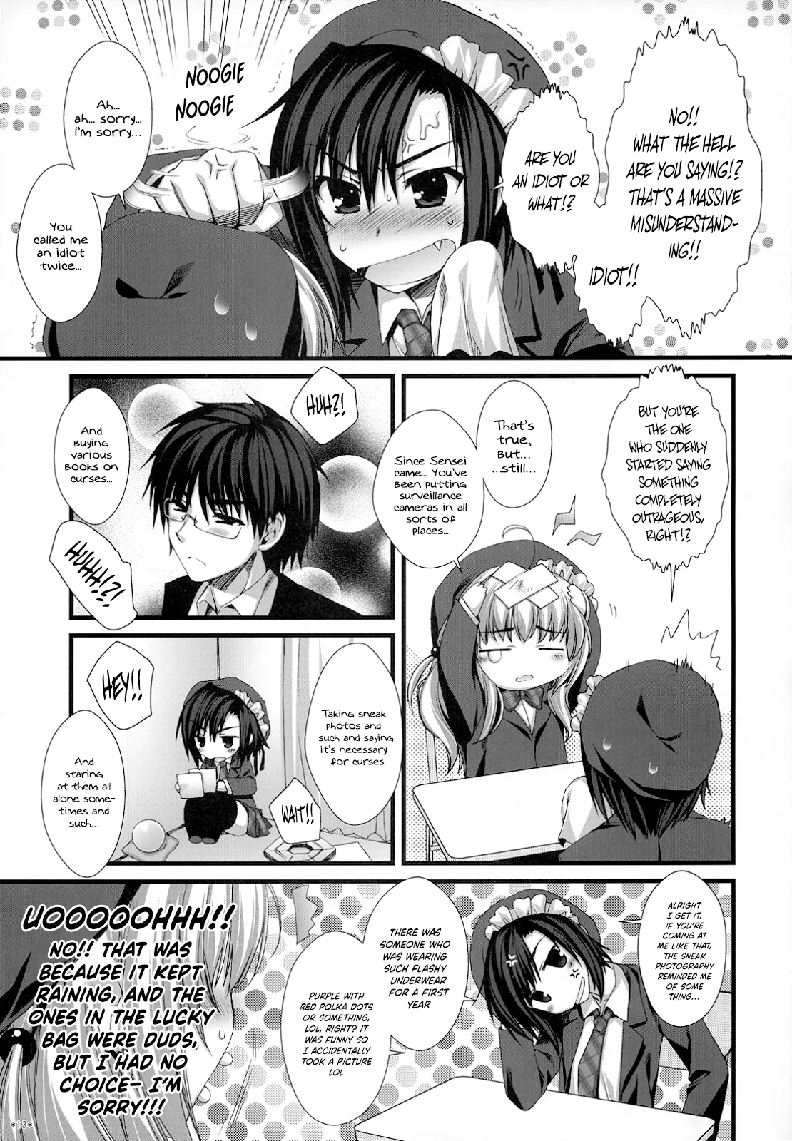 (C74) [Alpha to Yukaina Nakamatachi (ALPHa)] Expert ni Narimashita! Hobo 2 [English] [Schale Scans] 图片编号 12