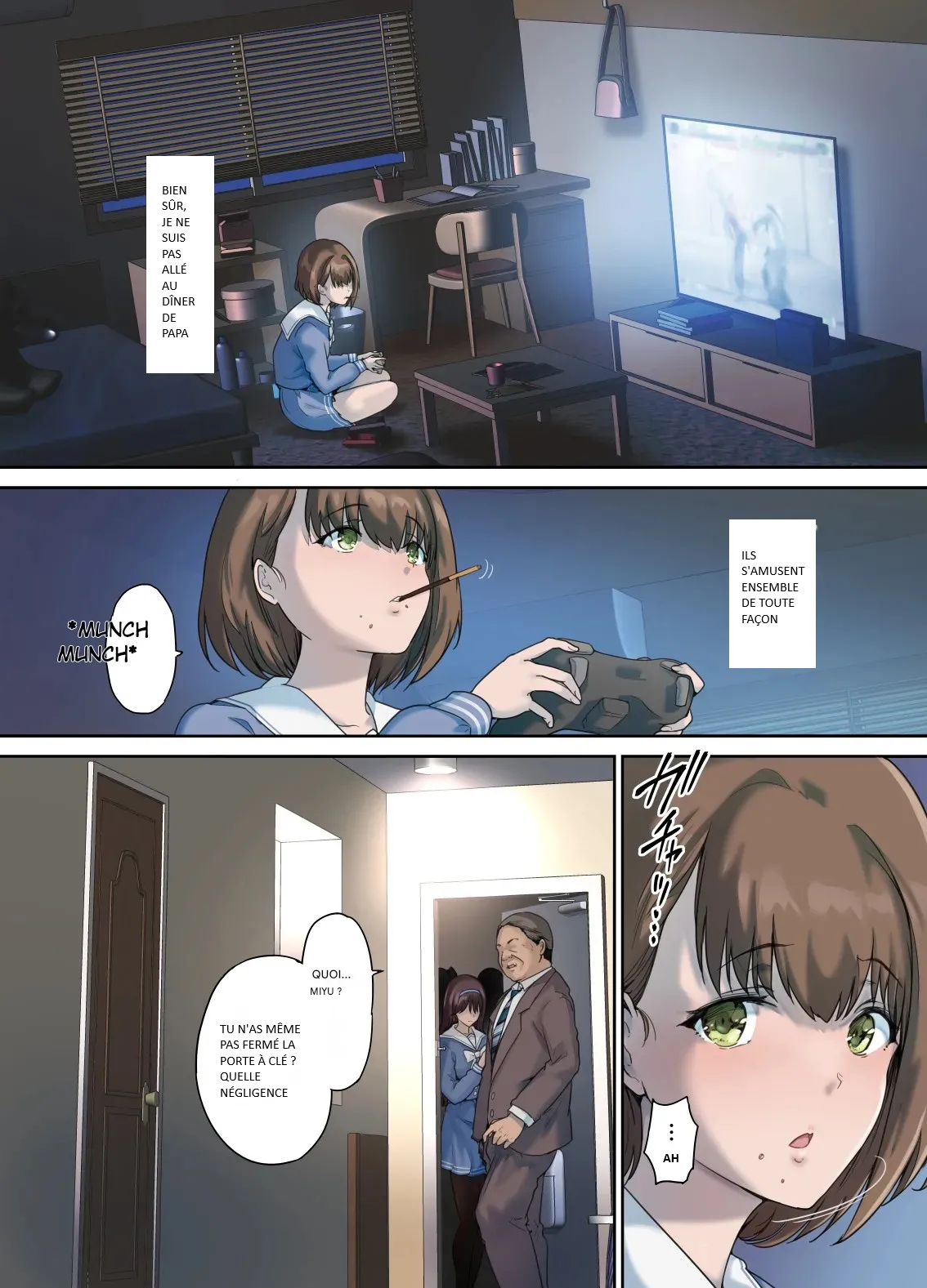 Papa no shinshitsu wa musume tomodachi no tamariba 4 이미지 번호 15